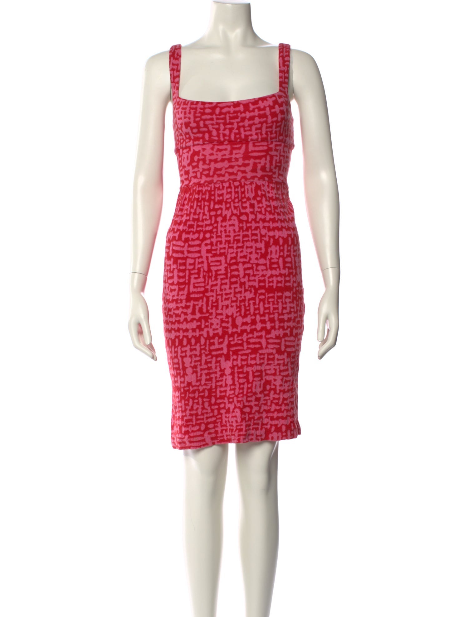 Diane von Furstenberg Printed Knee-Length Dress