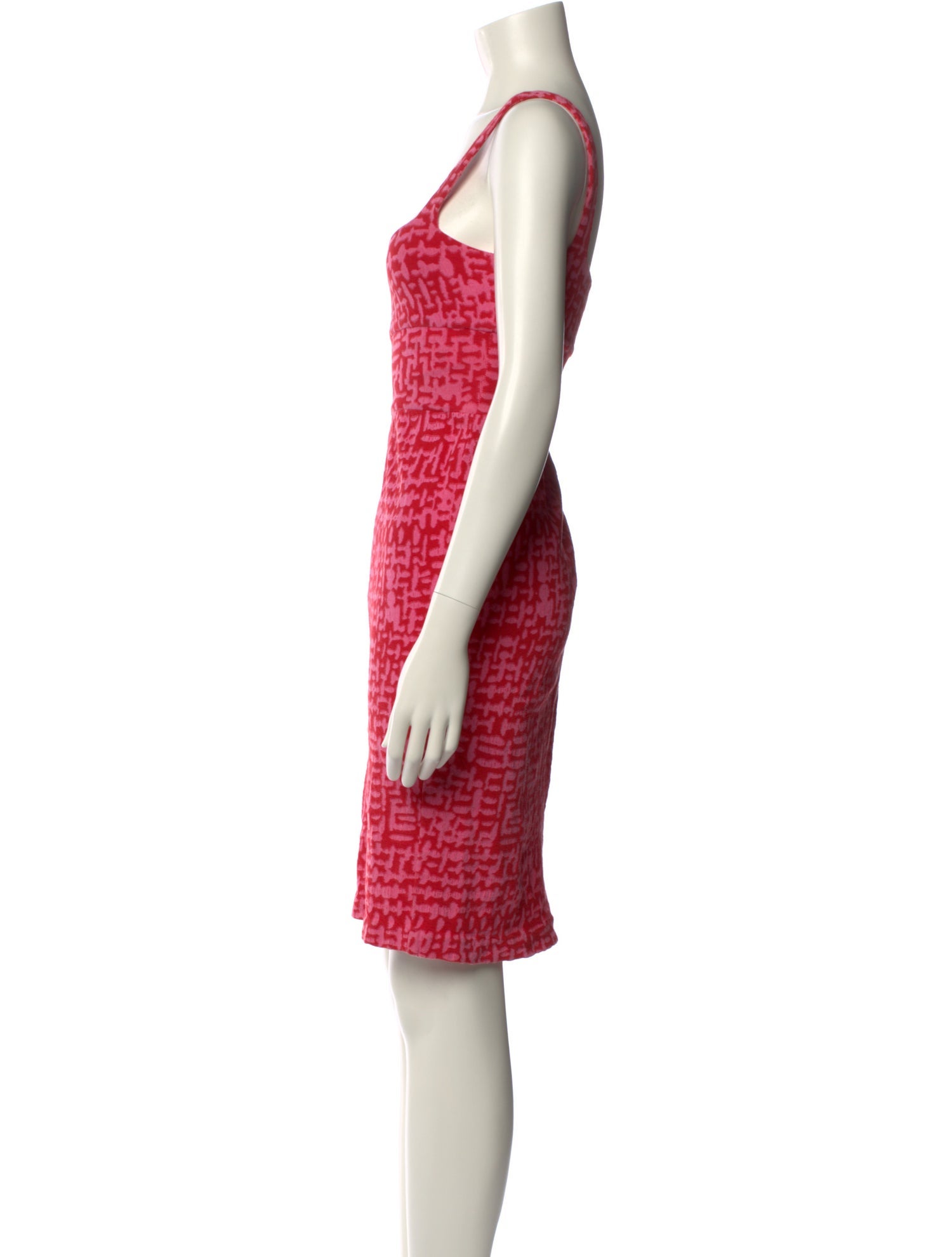 Diane von Furstenberg Printed Knee-Length Dress