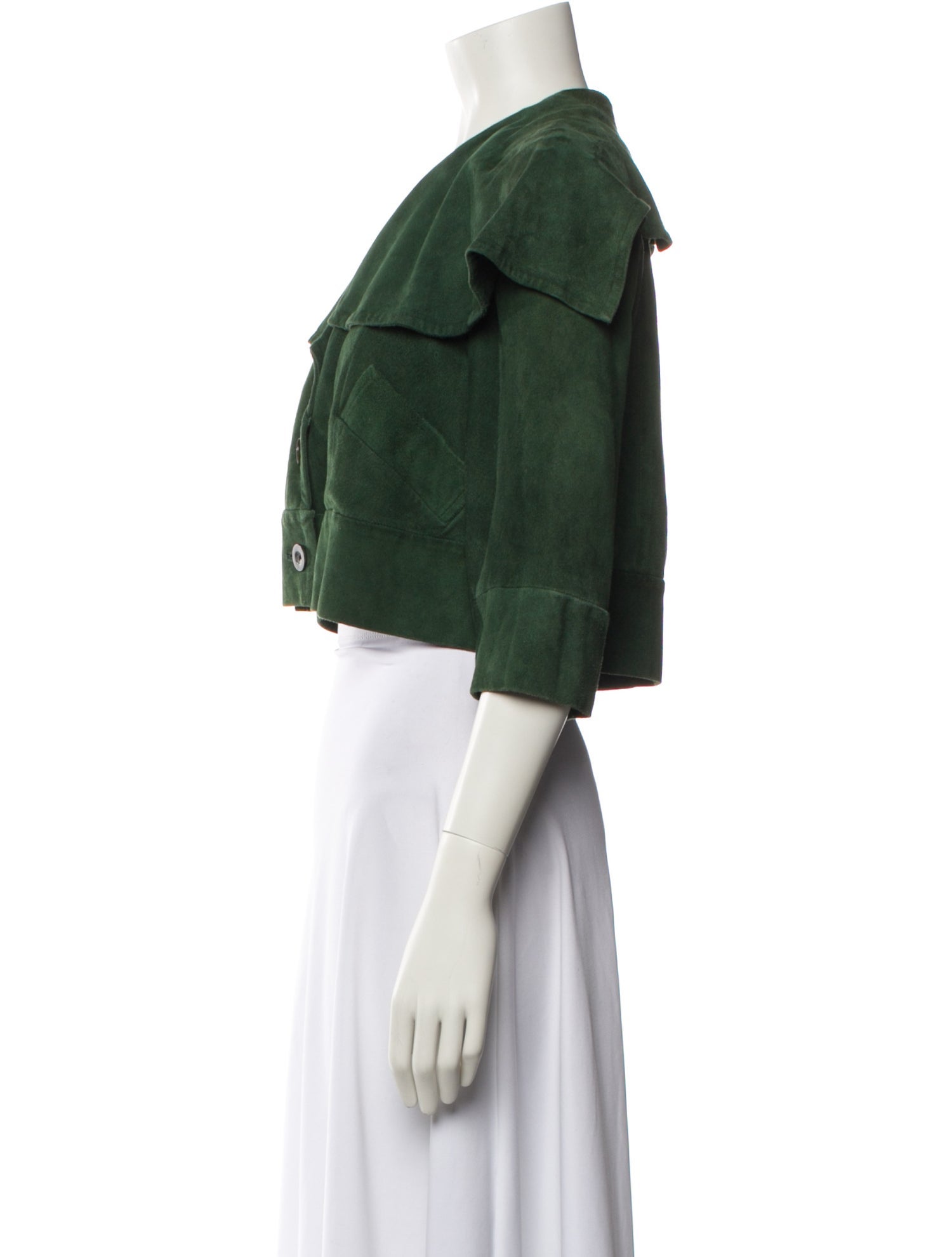 Diane von Furstenberg Leather Bolero