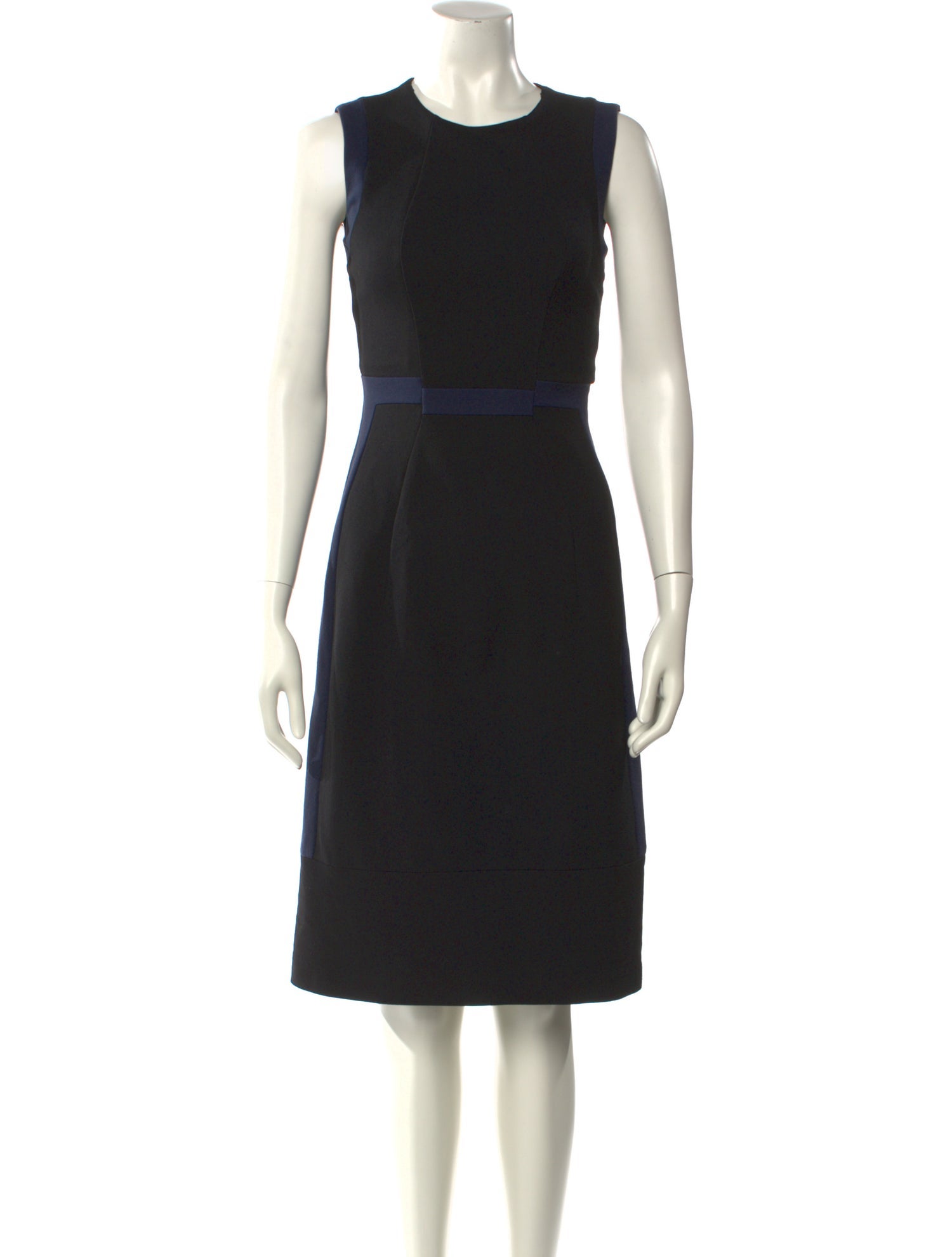 Diane von Furstenberg Crew Neck Knee-Length Dress