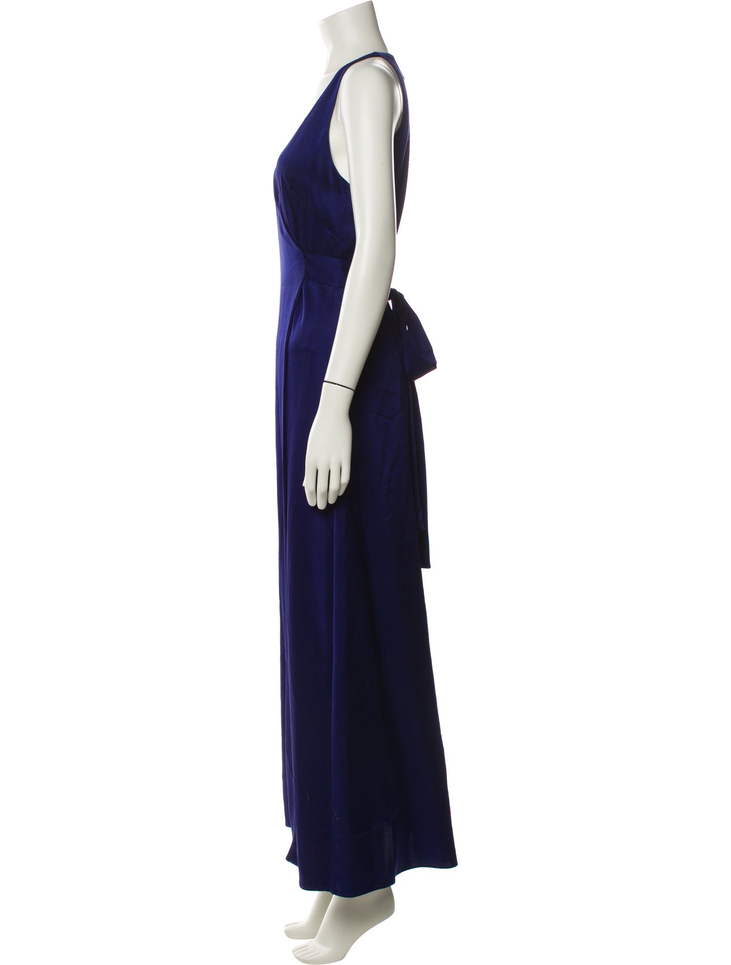 Diane von Furstenberg V-Neck Long Dress