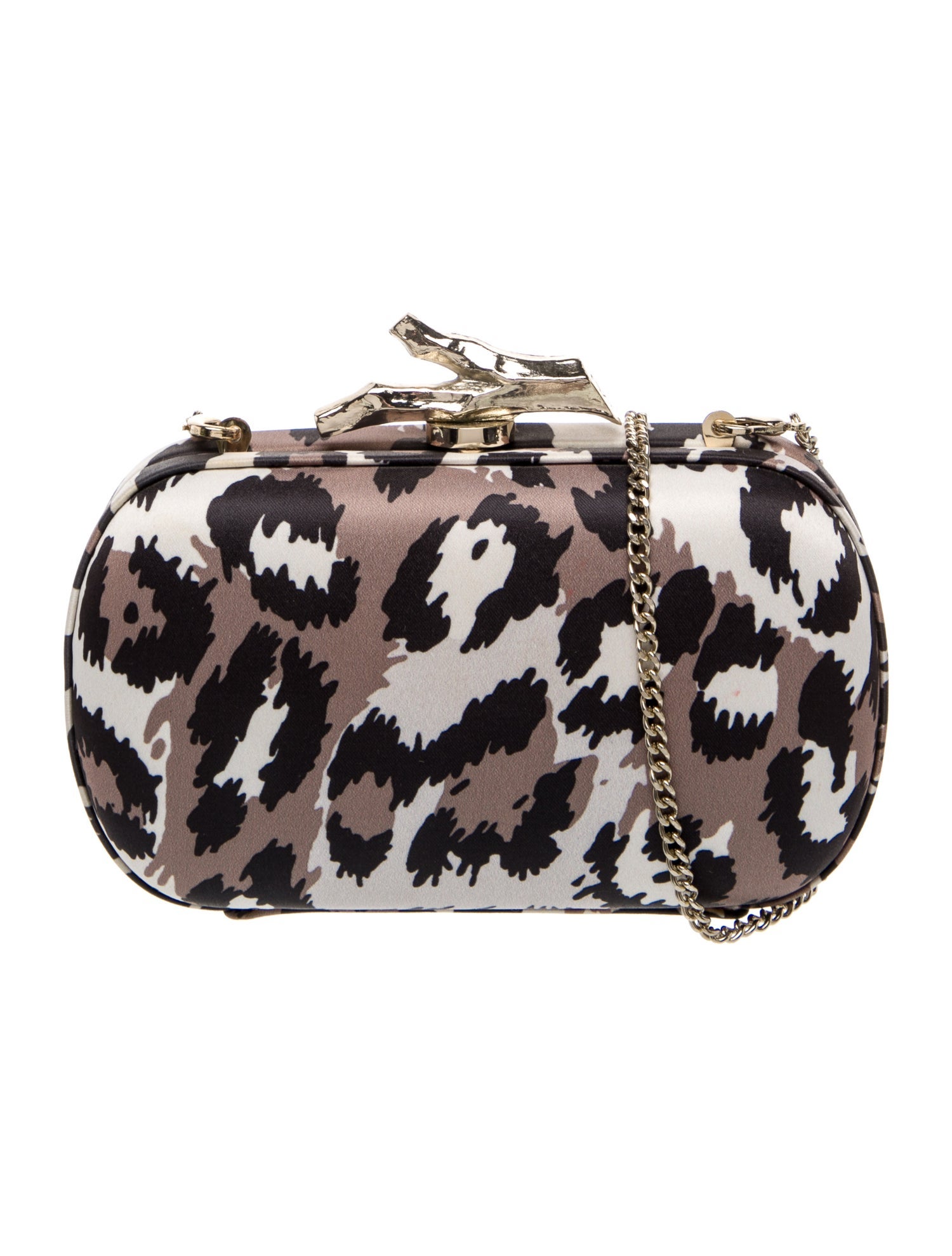 Diane von Furstenberg Satin Minaudière