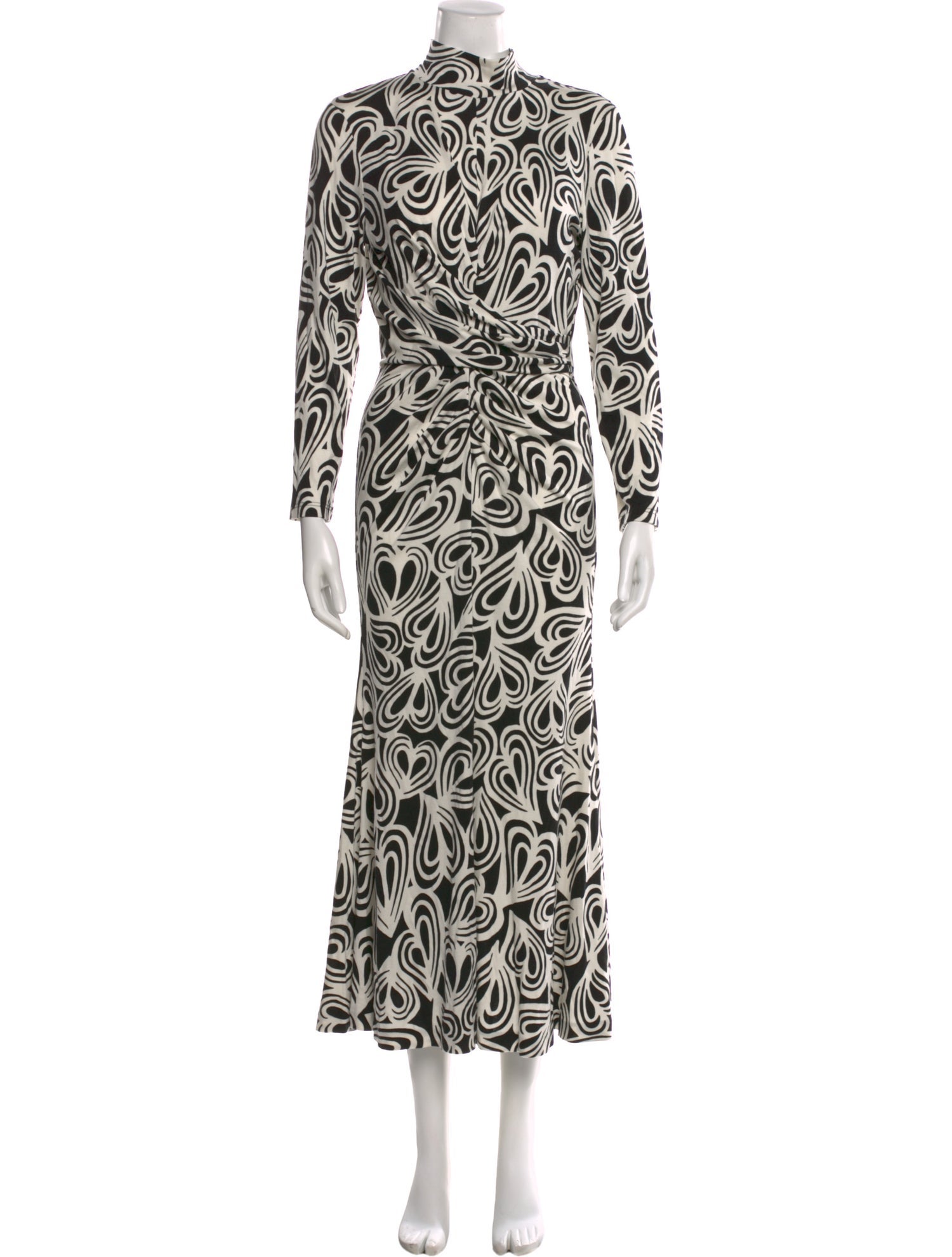 Diane von Furstenberg Printed Long Dress