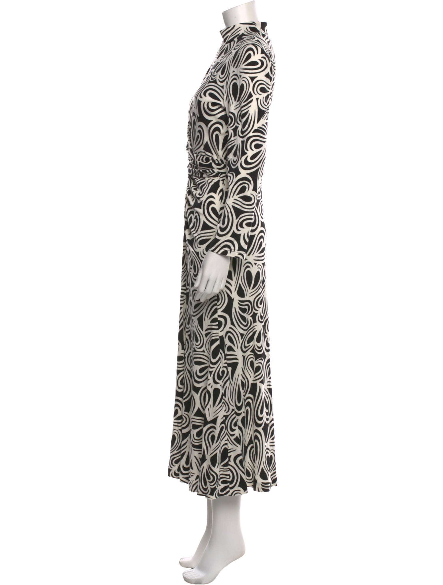 Diane von Furstenberg Printed Long Dress