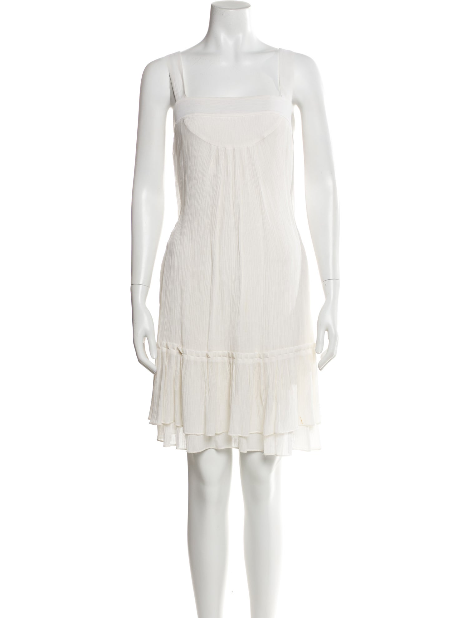 Diane von Furstenberg Square Neckline Knee-Length Dress