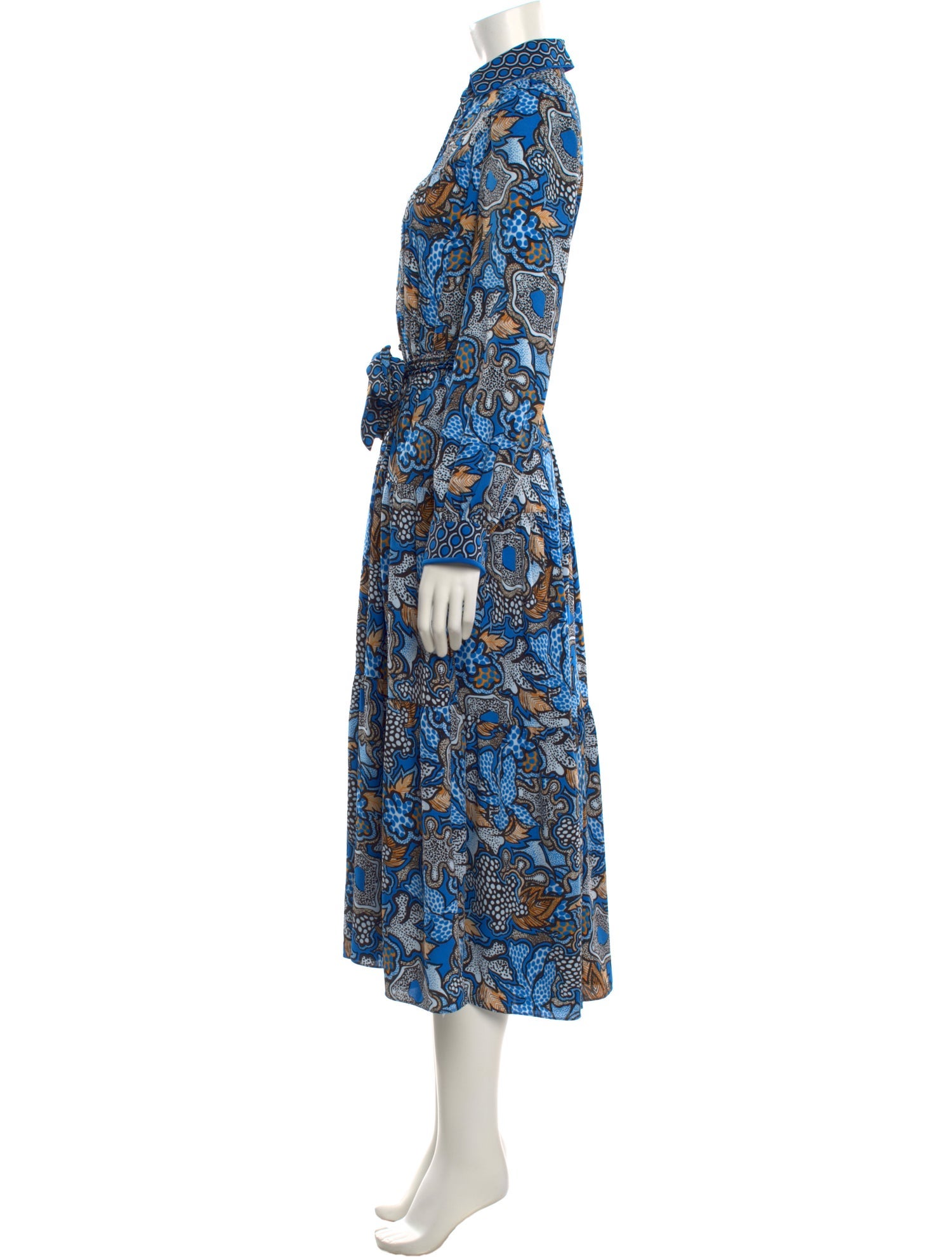 Diane von Furstenberg Printed Long Dress