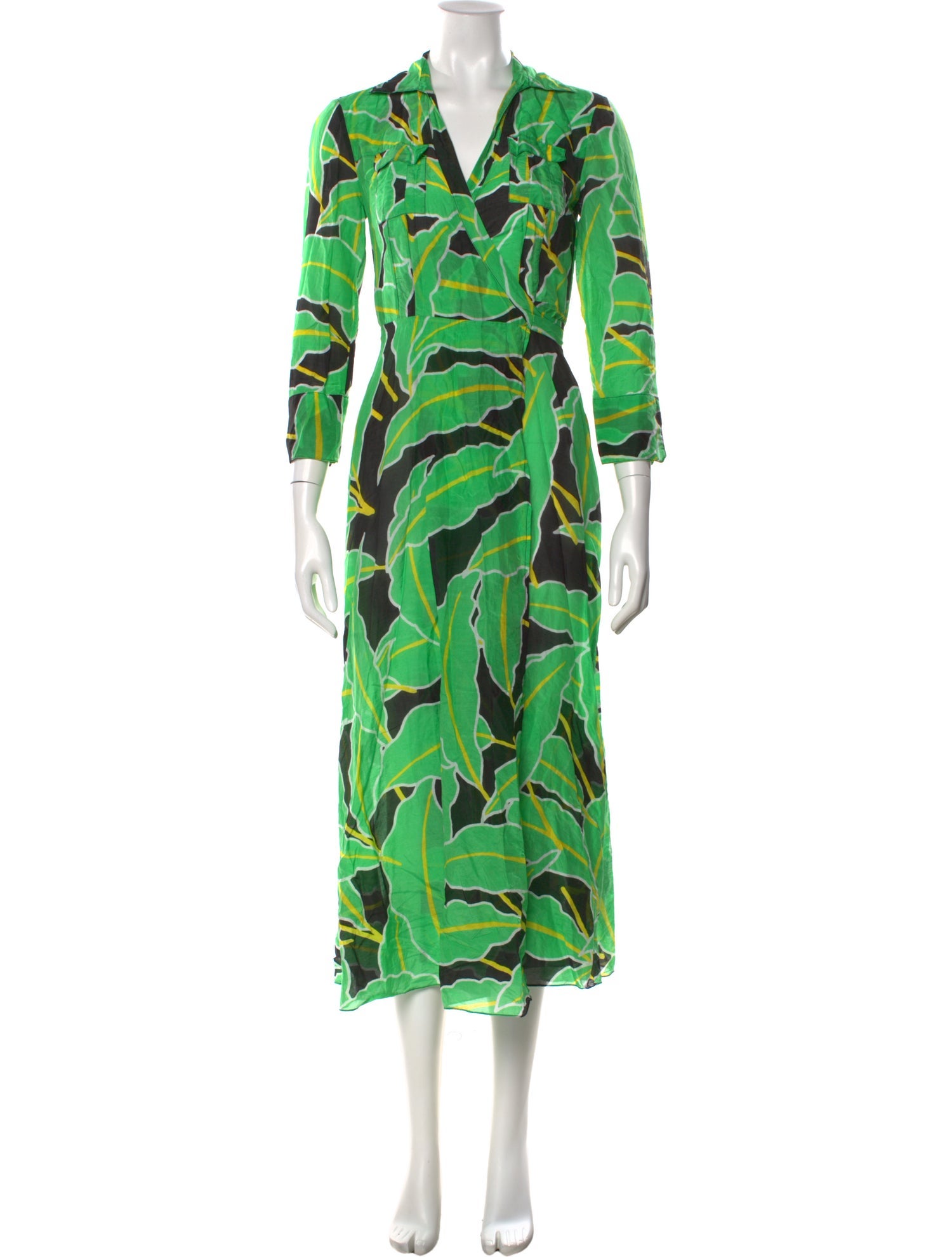 Diane von Furstenberg Printed Long Dress