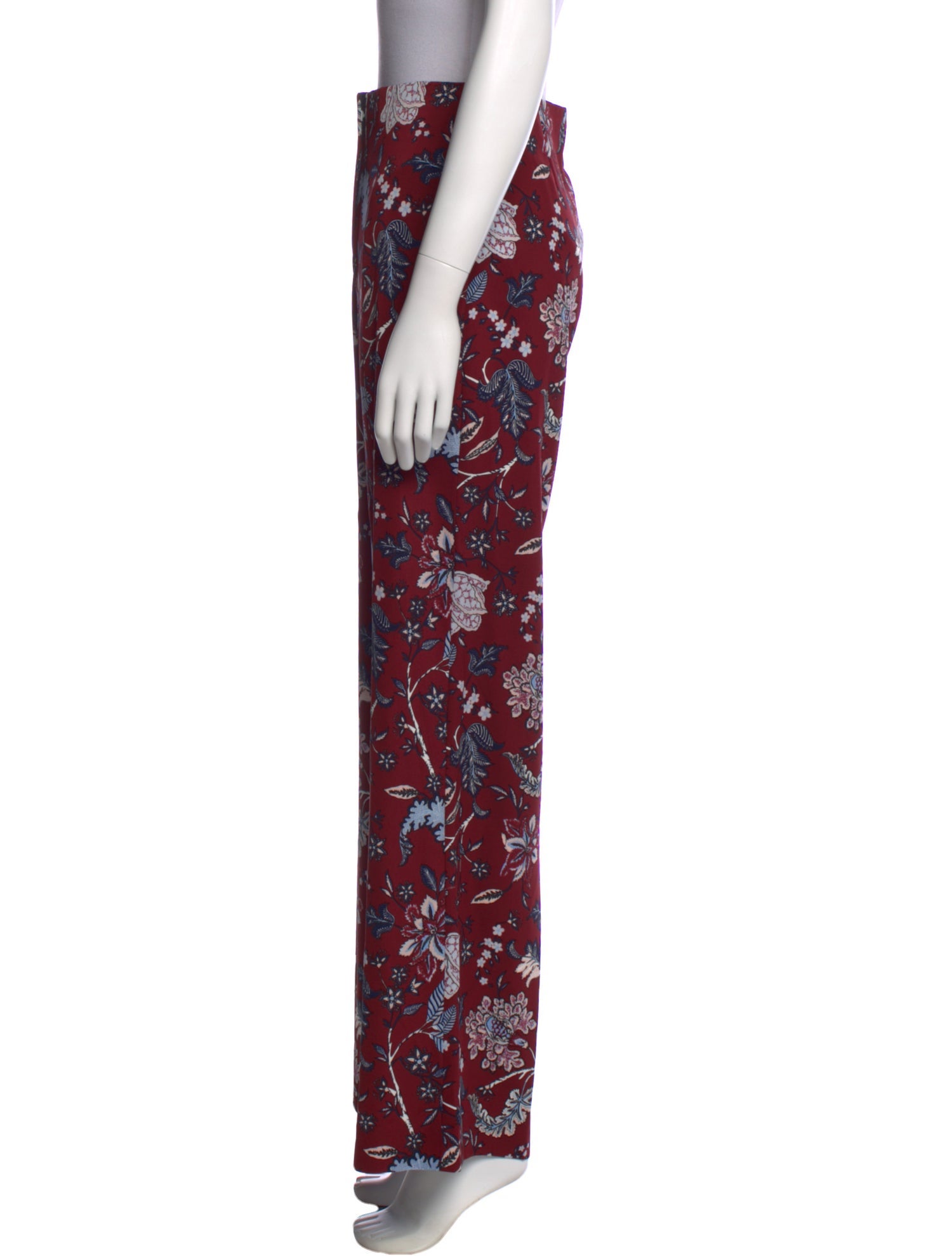 Diane von Furstenberg Printed Wide Leg Pants