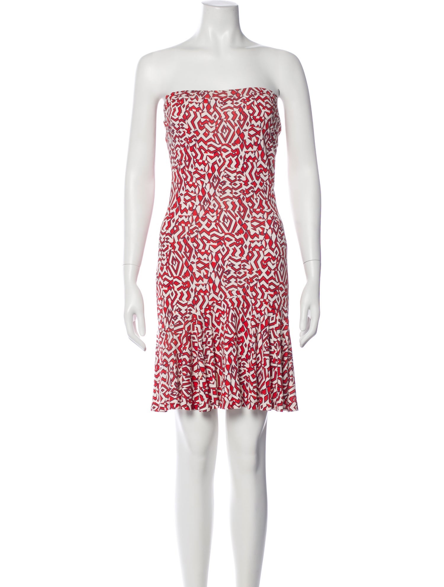 Diane von Furstenberg Printed Mini Dress