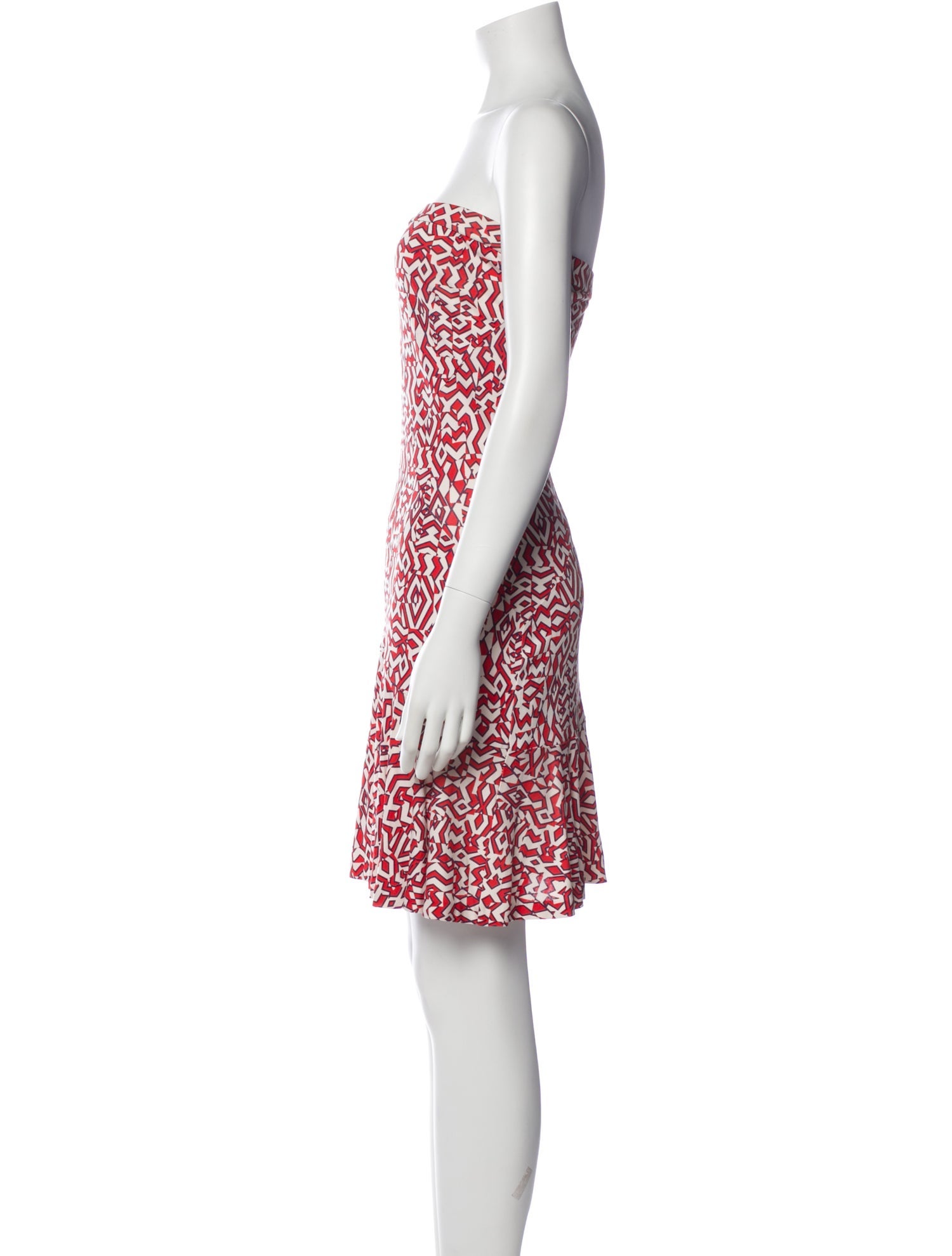 Diane von Furstenberg Printed Mini Dress