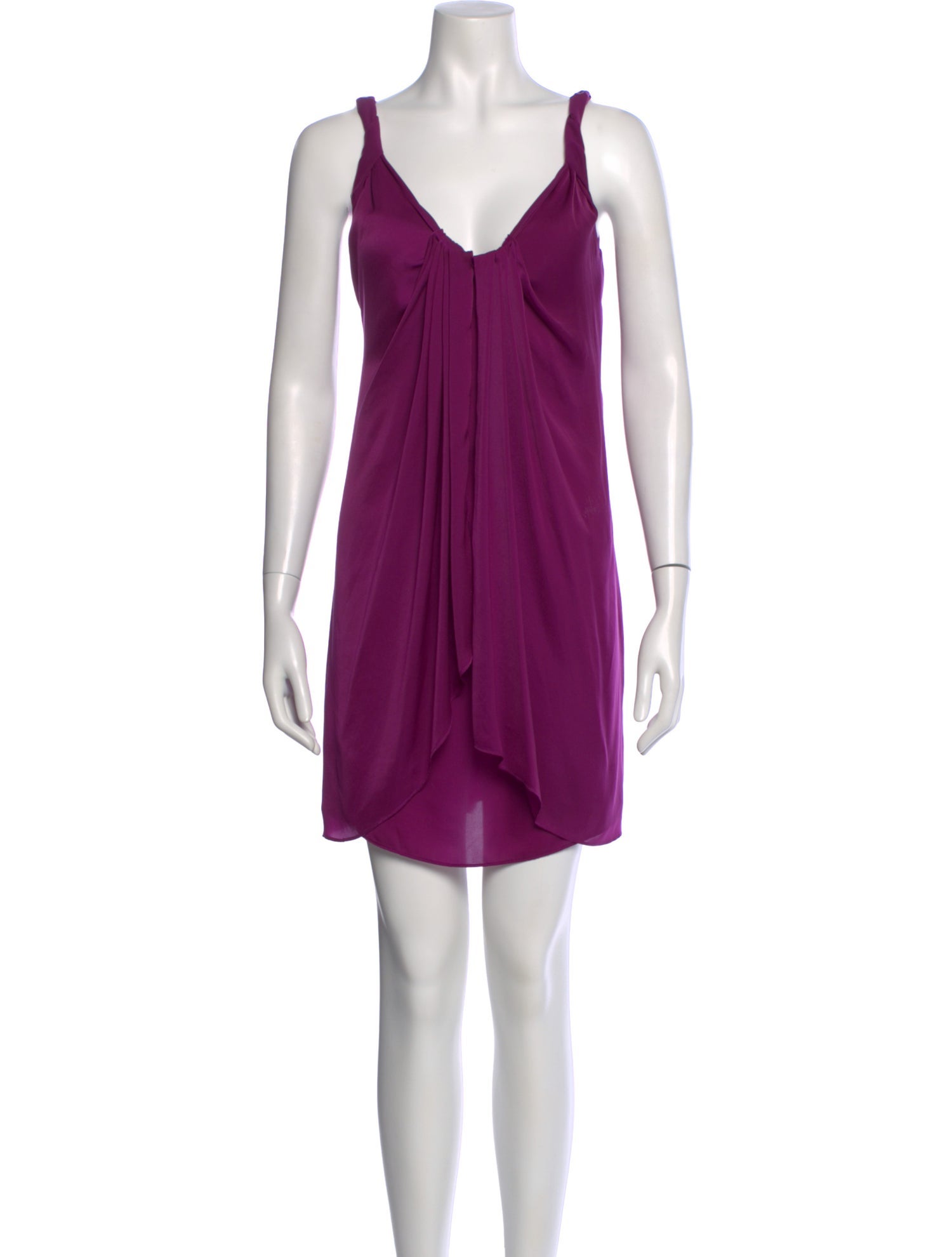 Diane von Furstenberg V-Neck Mini Dress