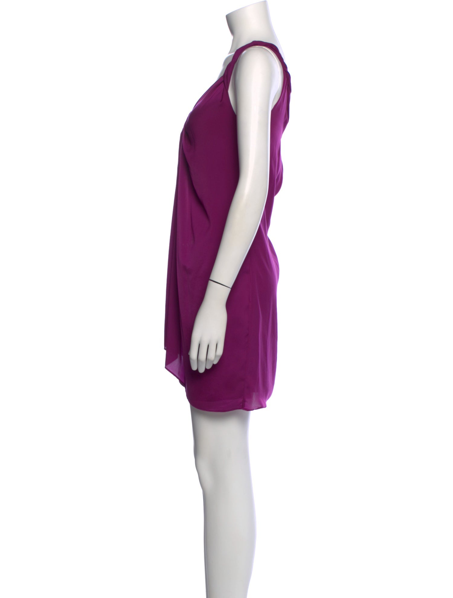 Diane von Furstenberg V-Neck Mini Dress