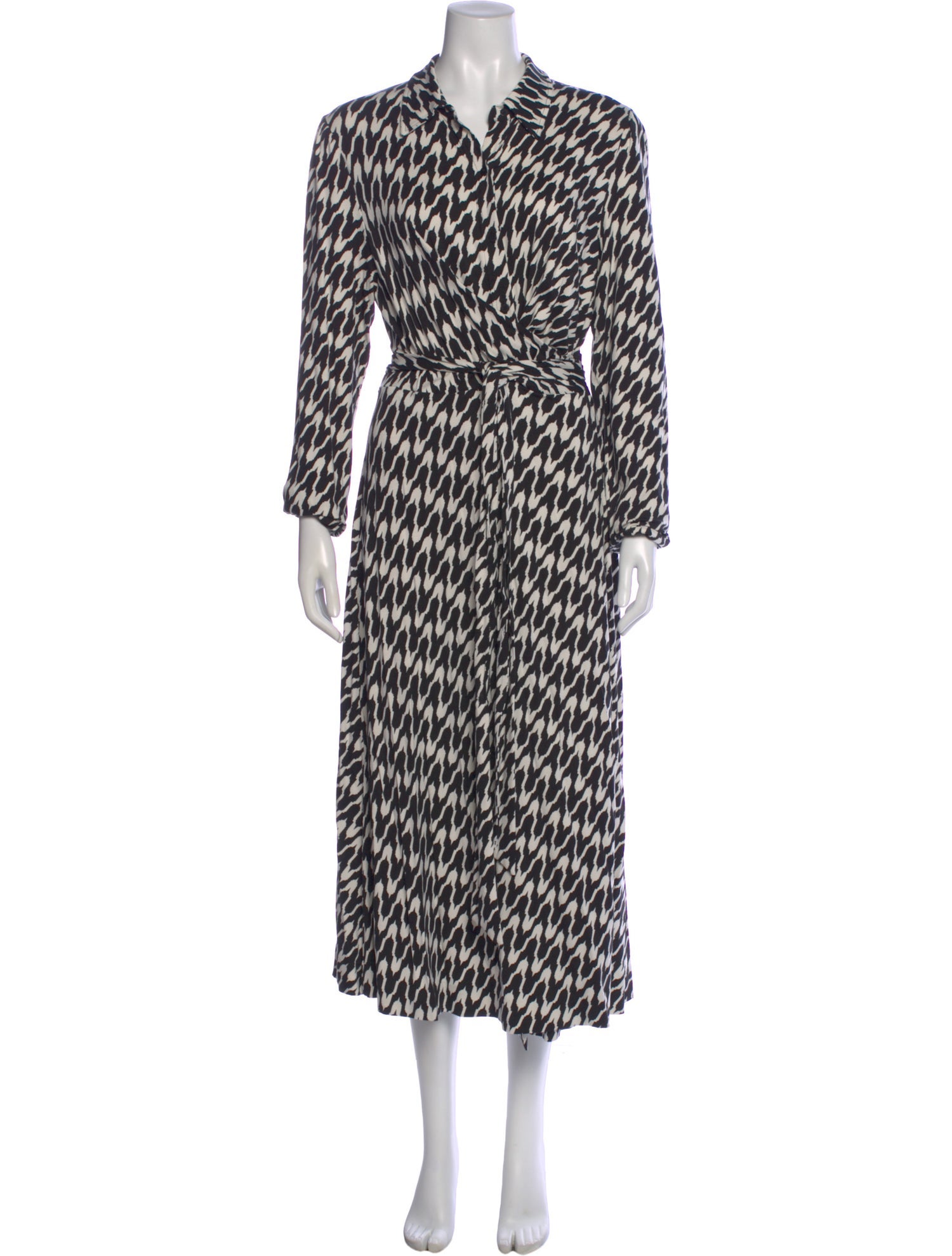 Diane von Furstenberg Printed Long Dress