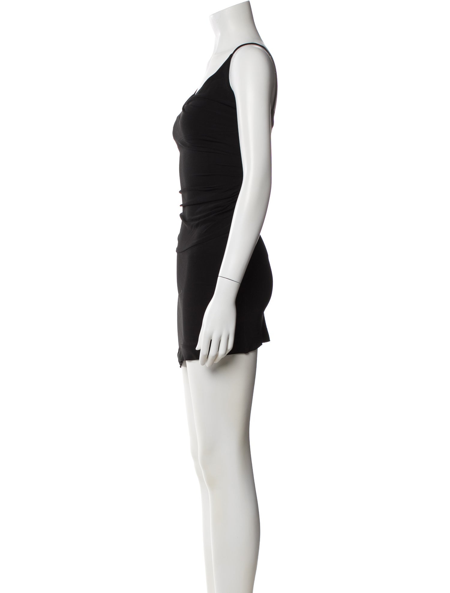 Diane von Furstenberg V-Neck Mini Dress