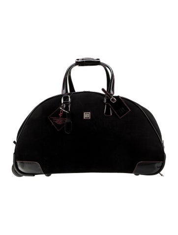 Pre-owned Diane Von Furstenberg Suitcase In Black