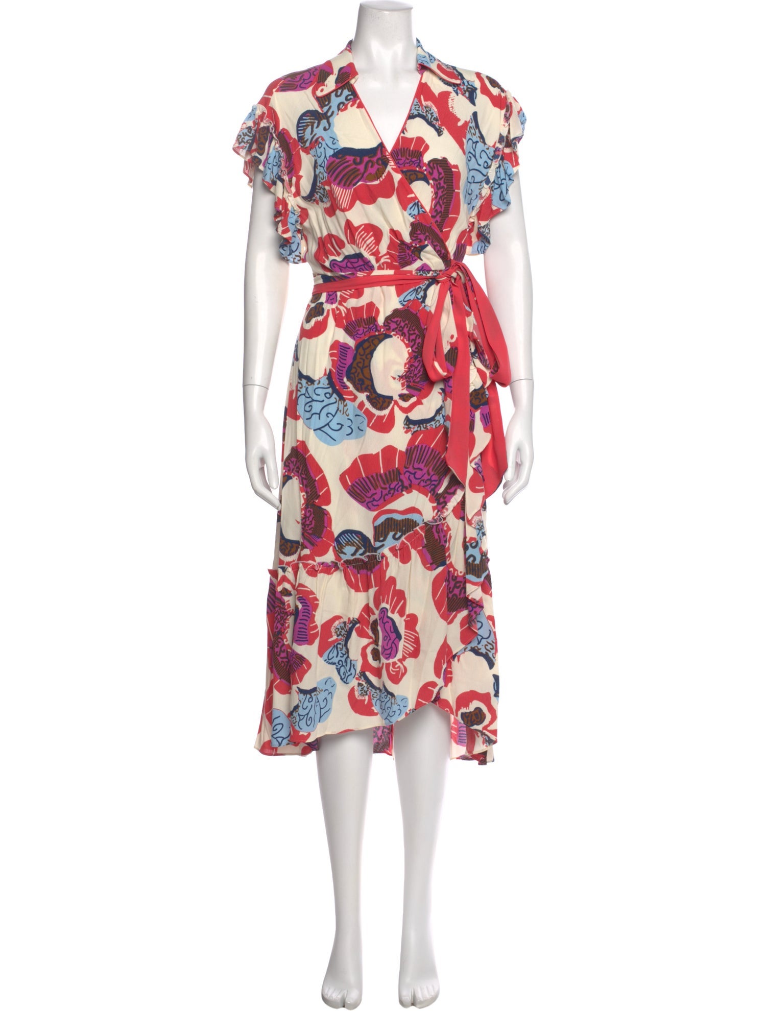 Diane von Furstenberg Printed Long Dress