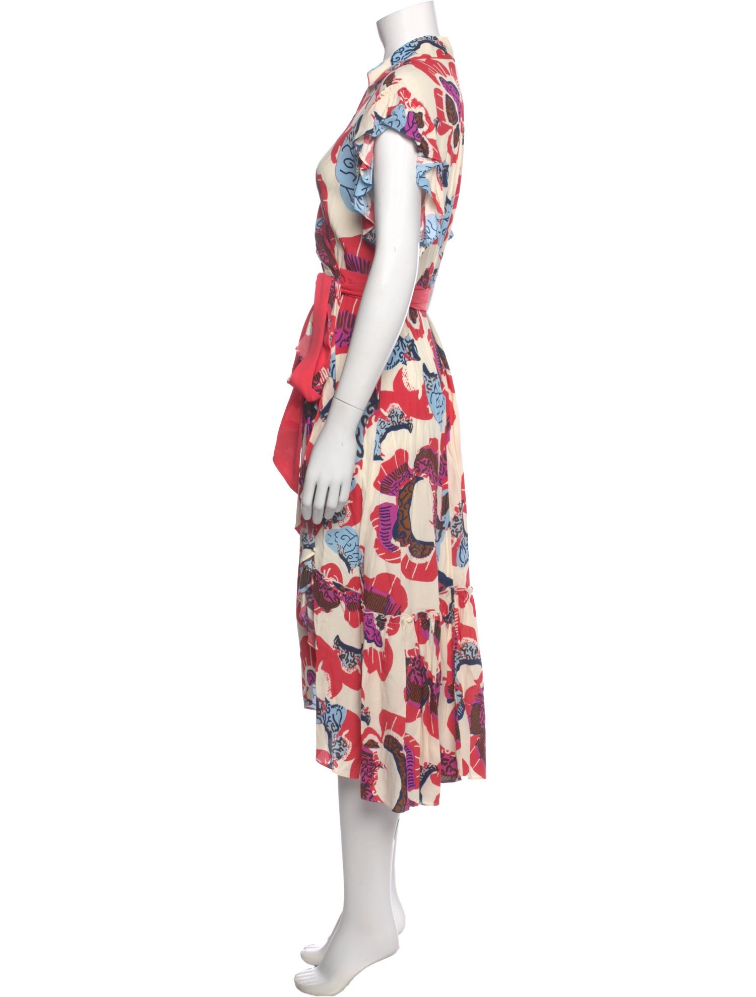 Diane von Furstenberg Printed Long Dress