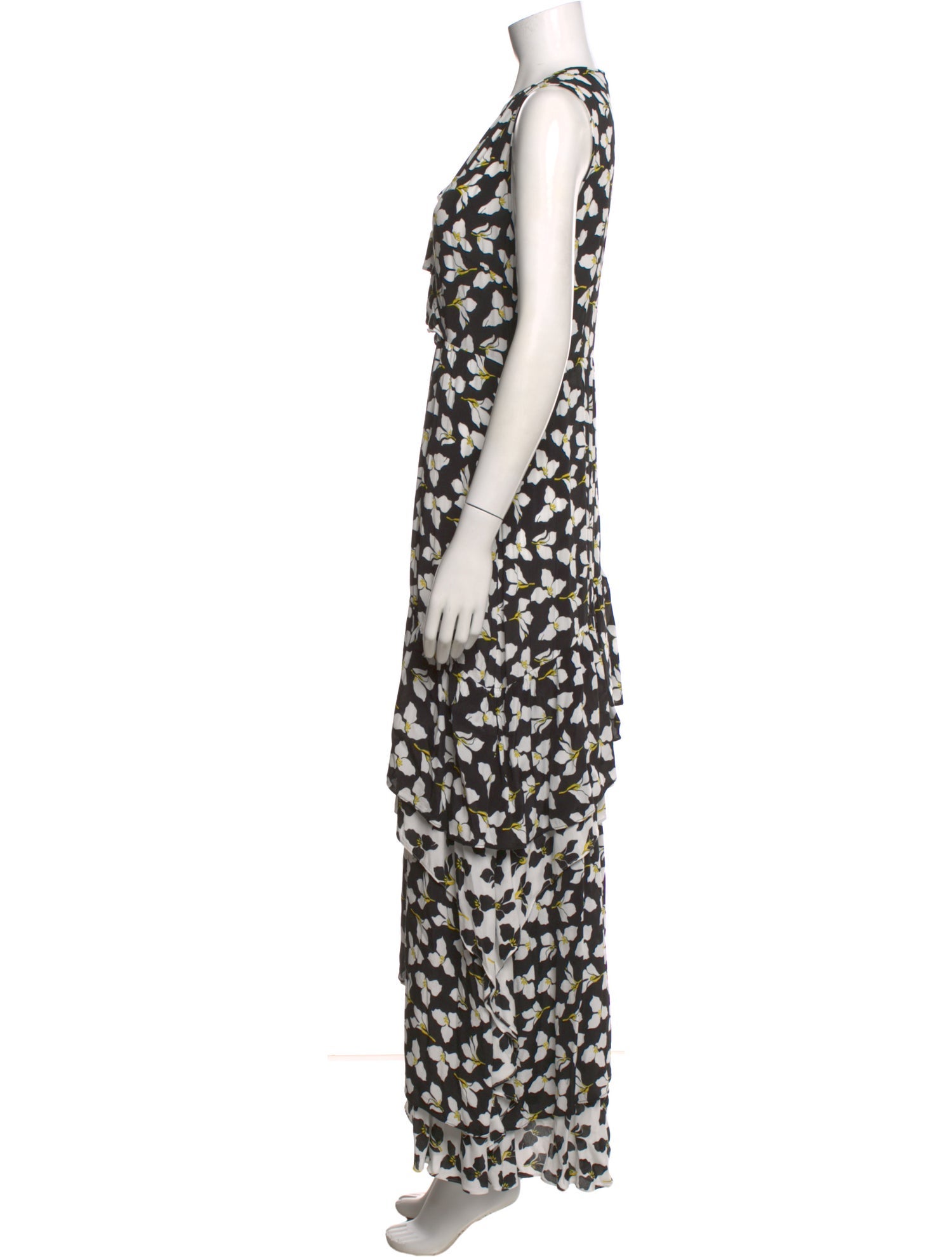 Diane von Furstenberg Printed Long Dress