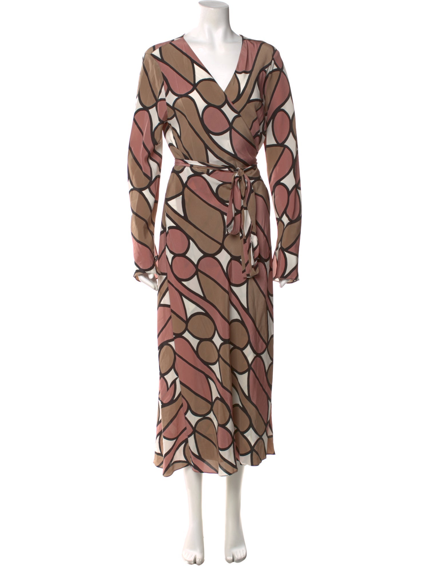 Diane von Furstenberg Printed Long Dress