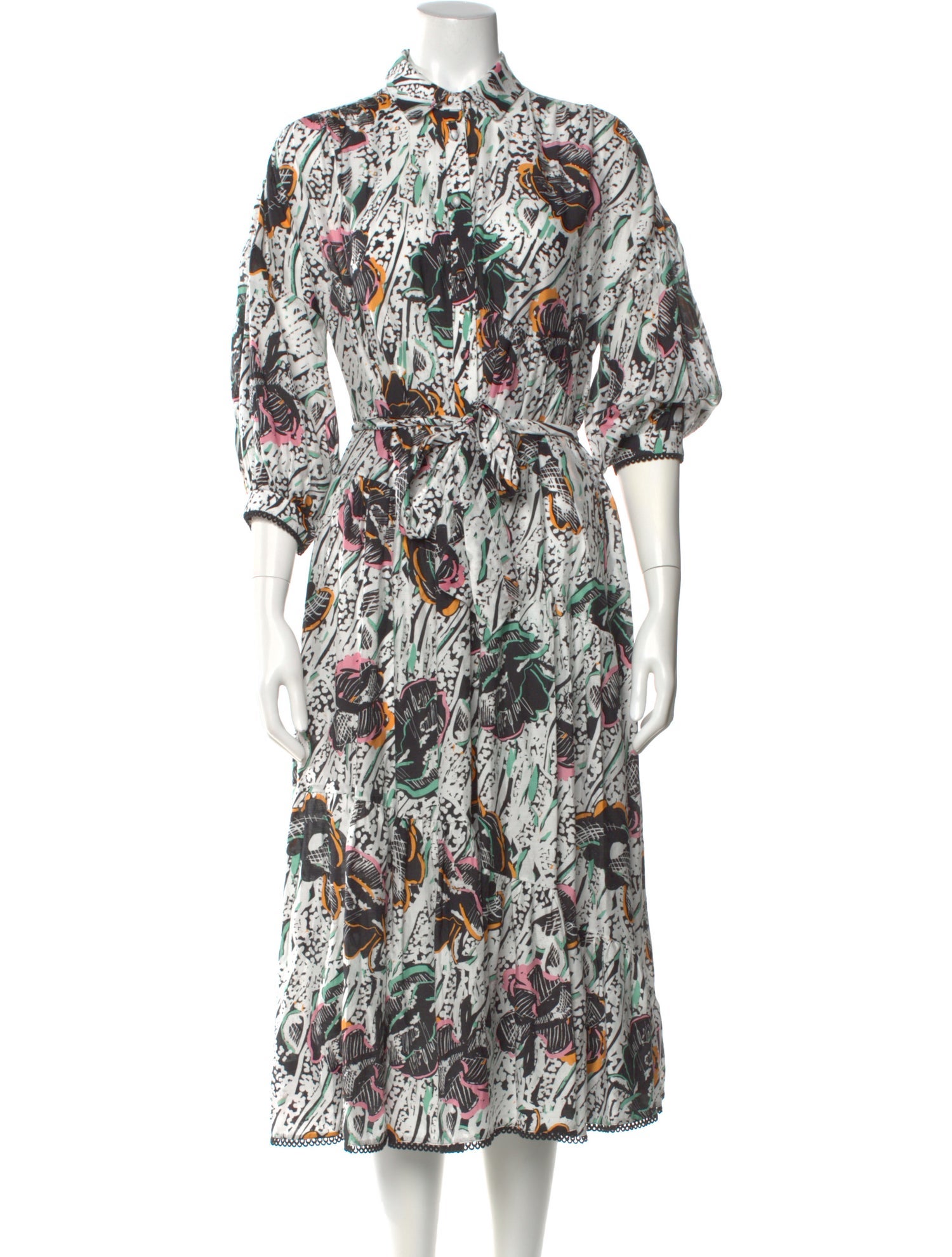 Diane von Furstenberg Printed Long Dress