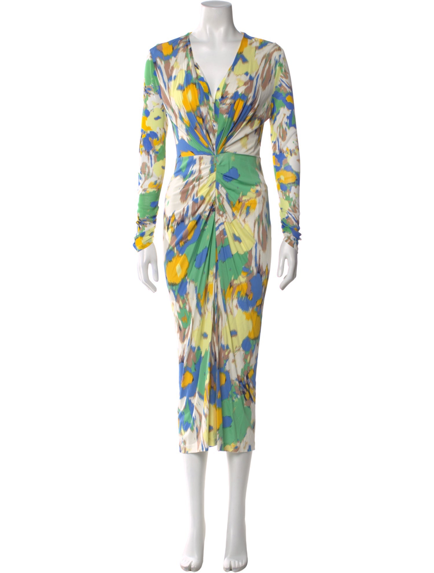 Diane von Furstenberg Printed Long Dress