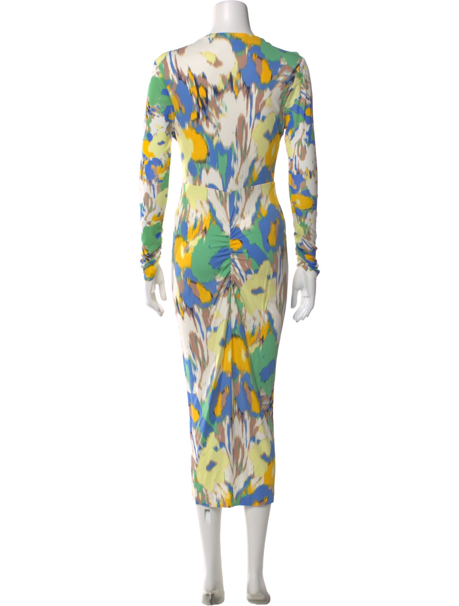 Diane von Furstenberg Printed Long Dress