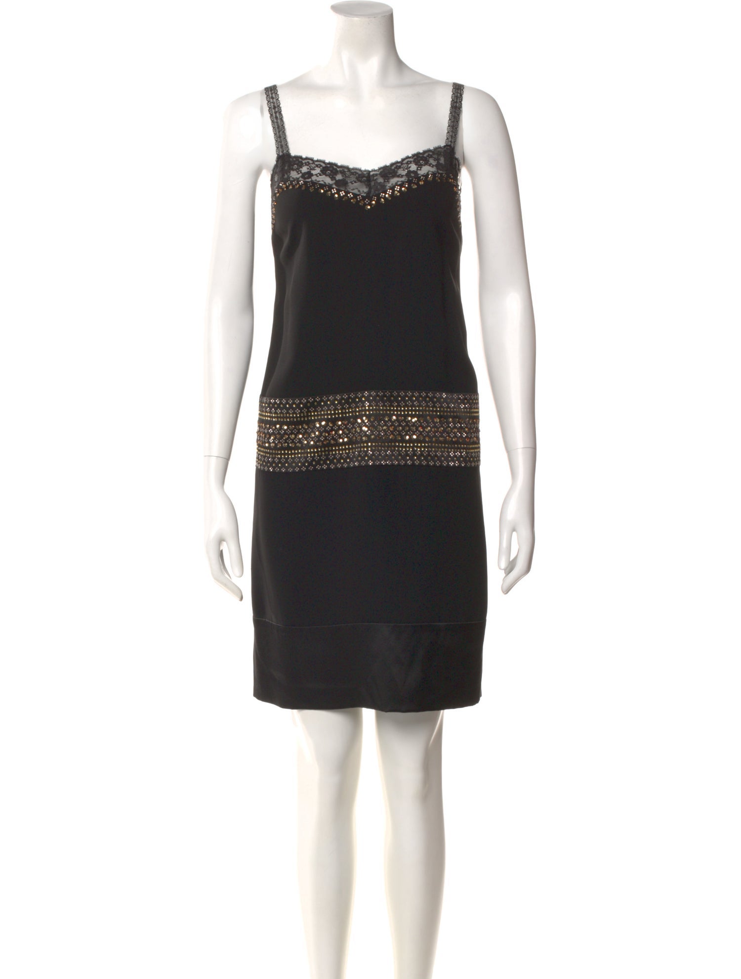 Diane von Furstenberg Square Neckline Mini Dress