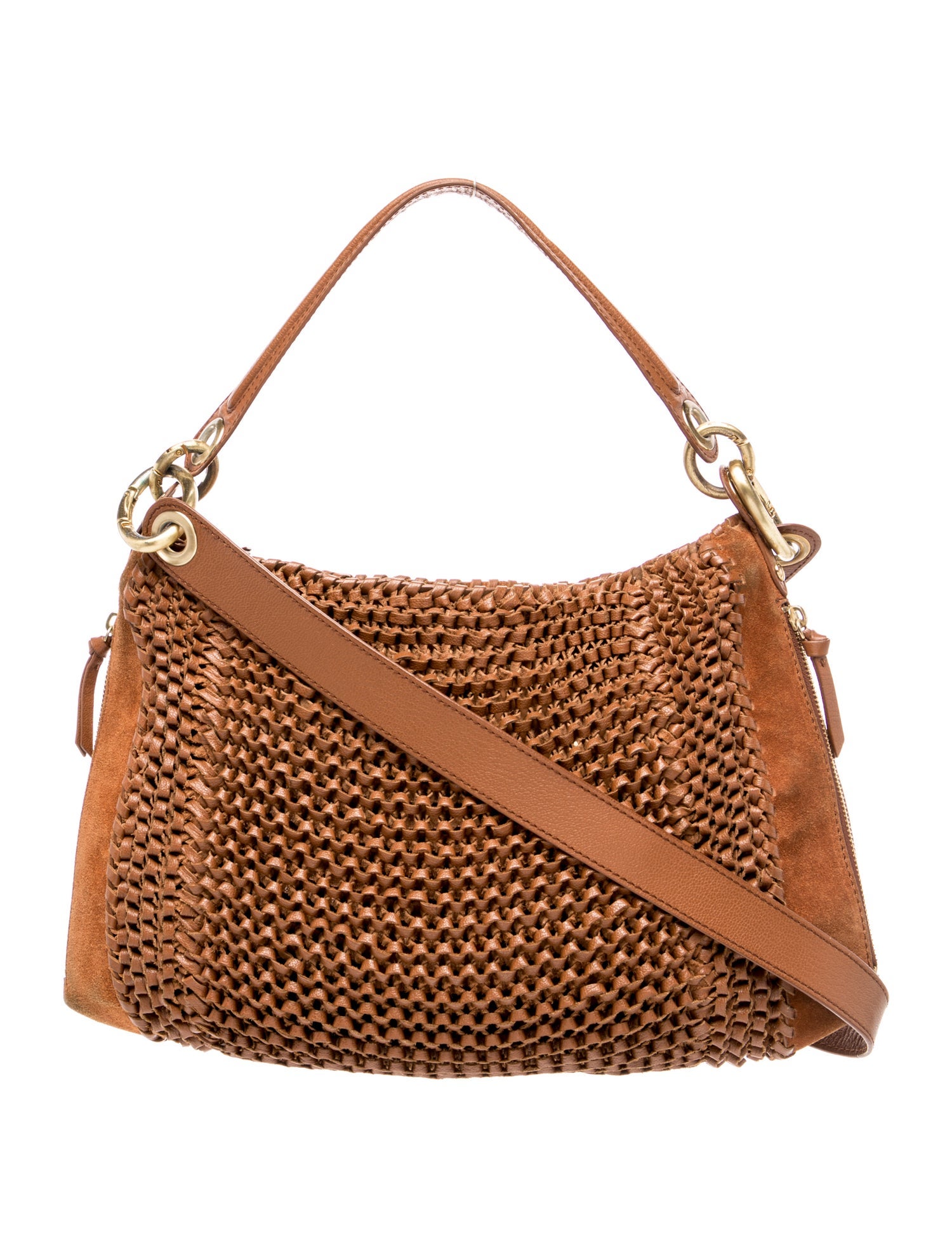 Diane von Furstenberg Leather Top Handle Bag