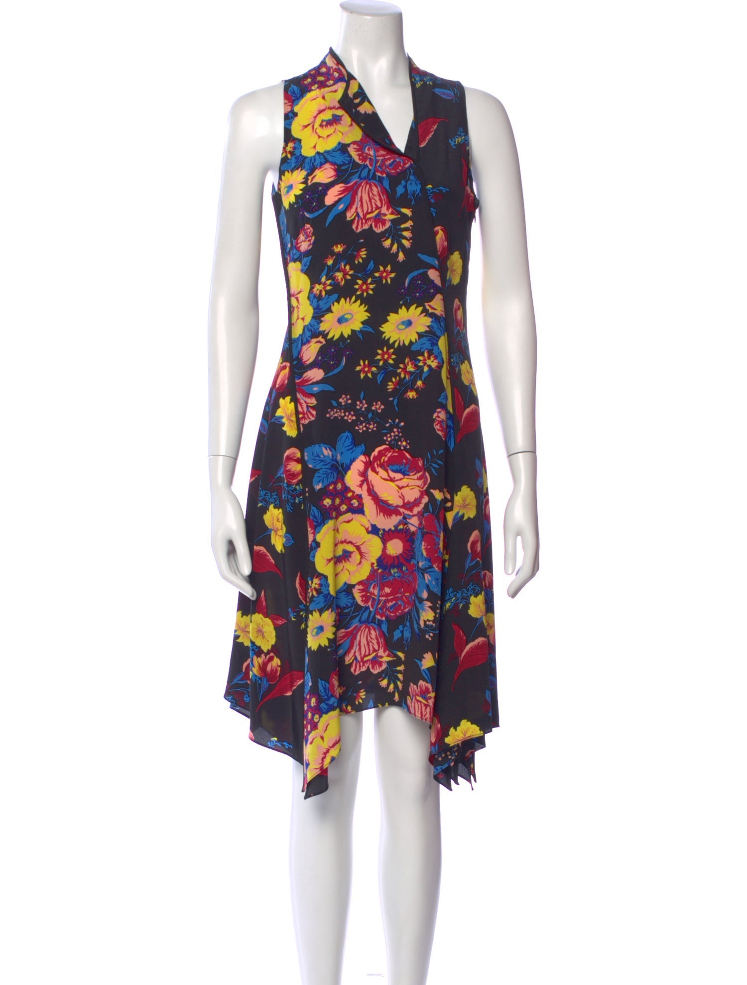 Diane von Furstenberg Silk Midi Length Dress