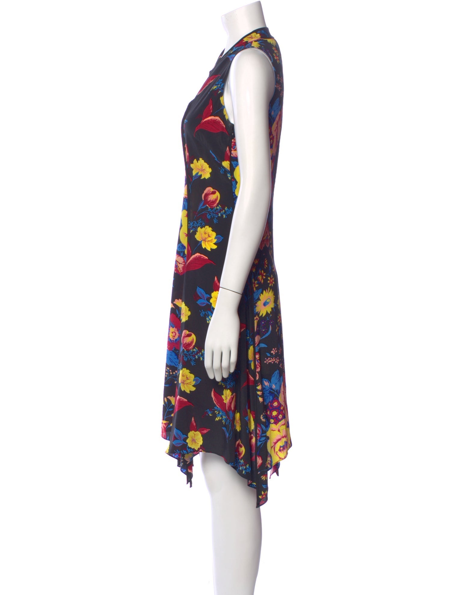 Diane von Furstenberg Silk Midi Length Dress