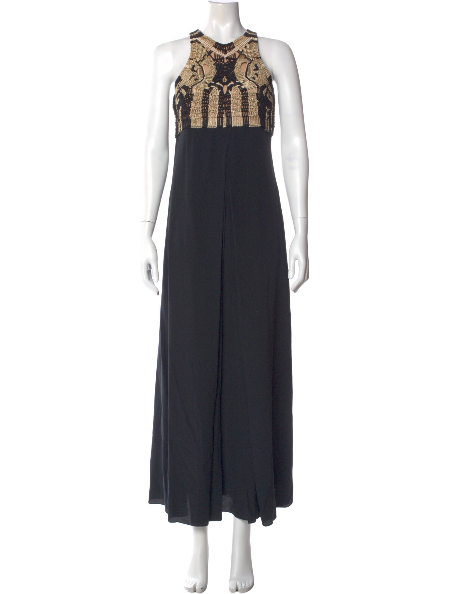Diane von Furstenberg Halterneck Long Dress