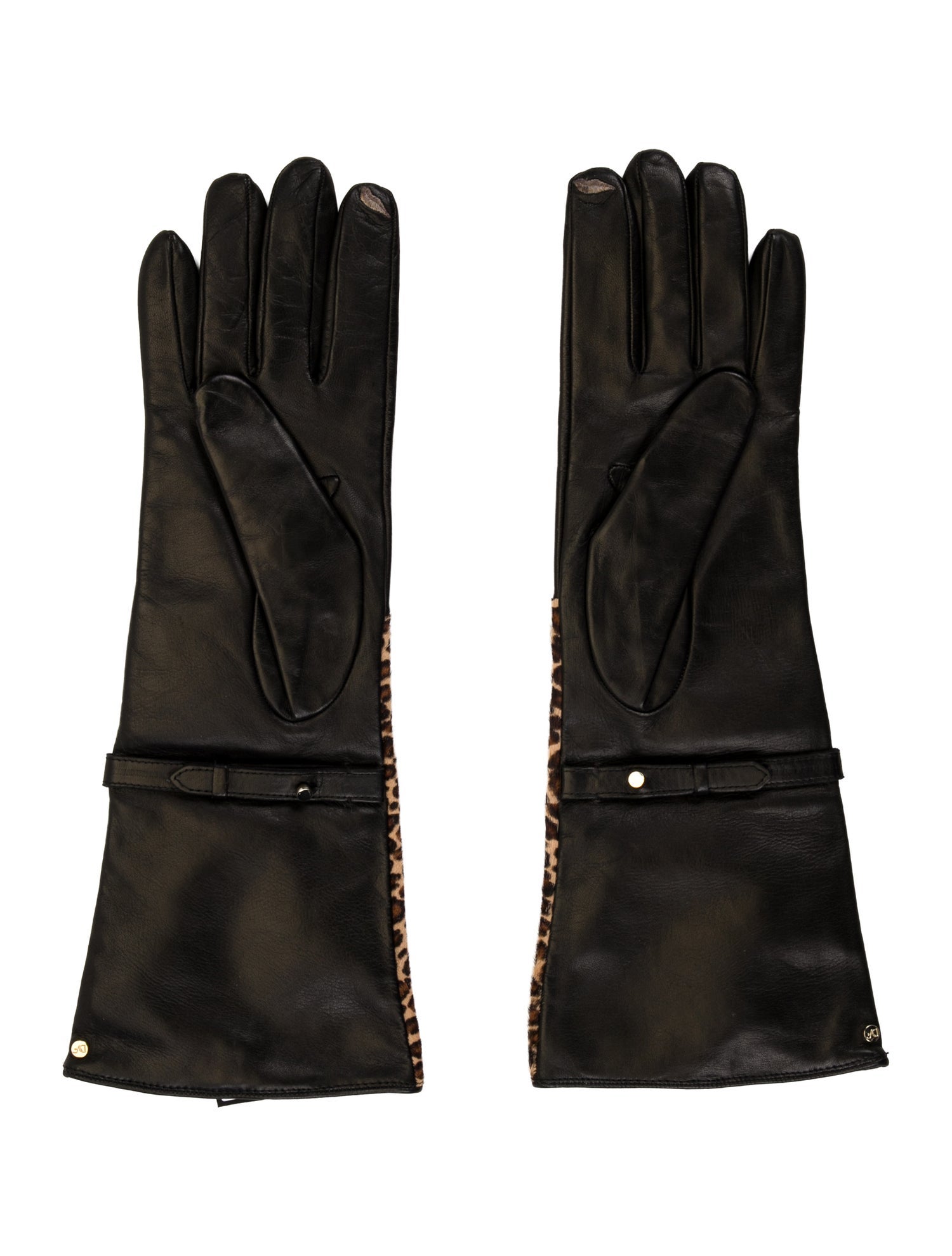 Diane von Furstenberg Womens' Leather Gloves