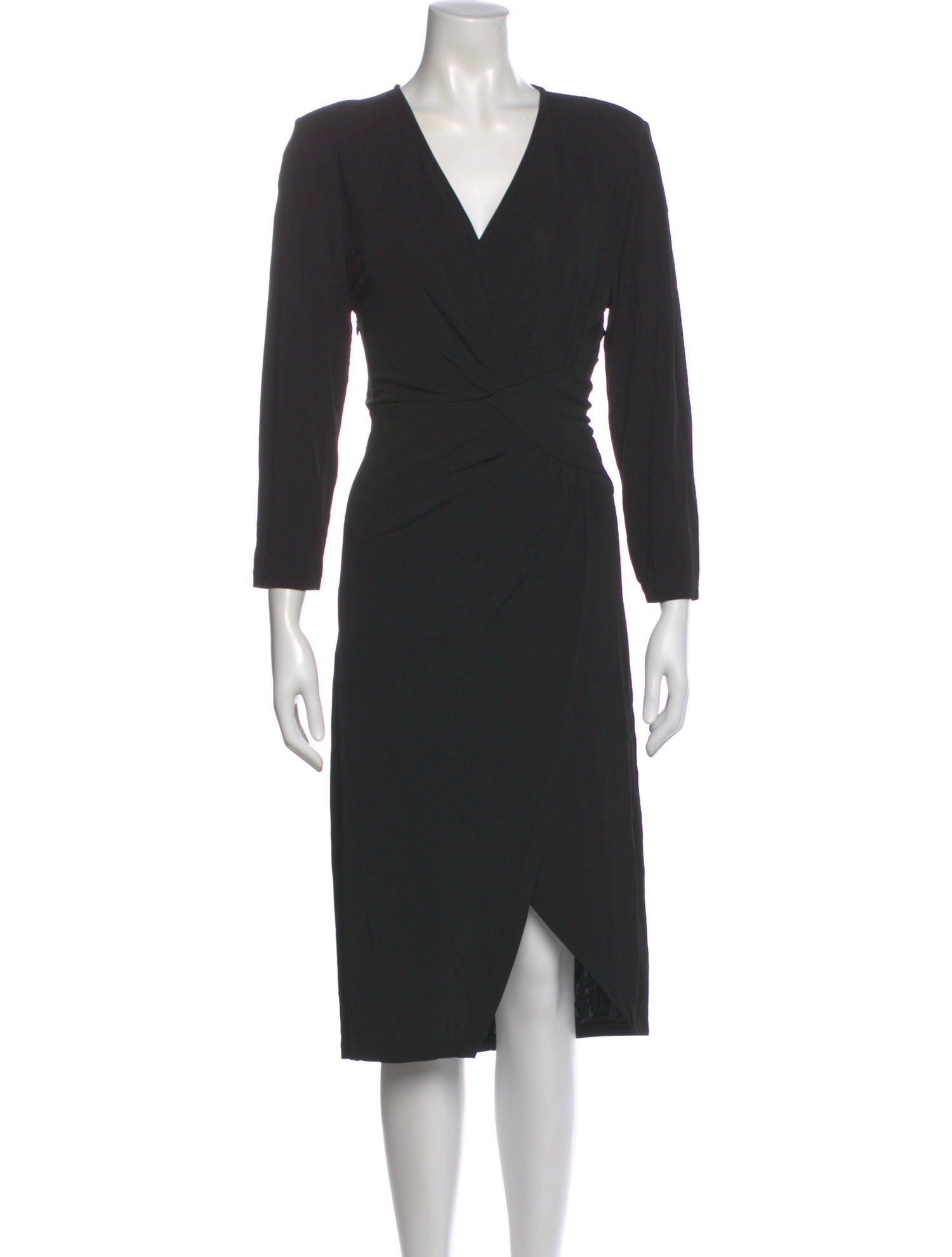 Diane von Furstenberg V-Neck Midi Length Dress