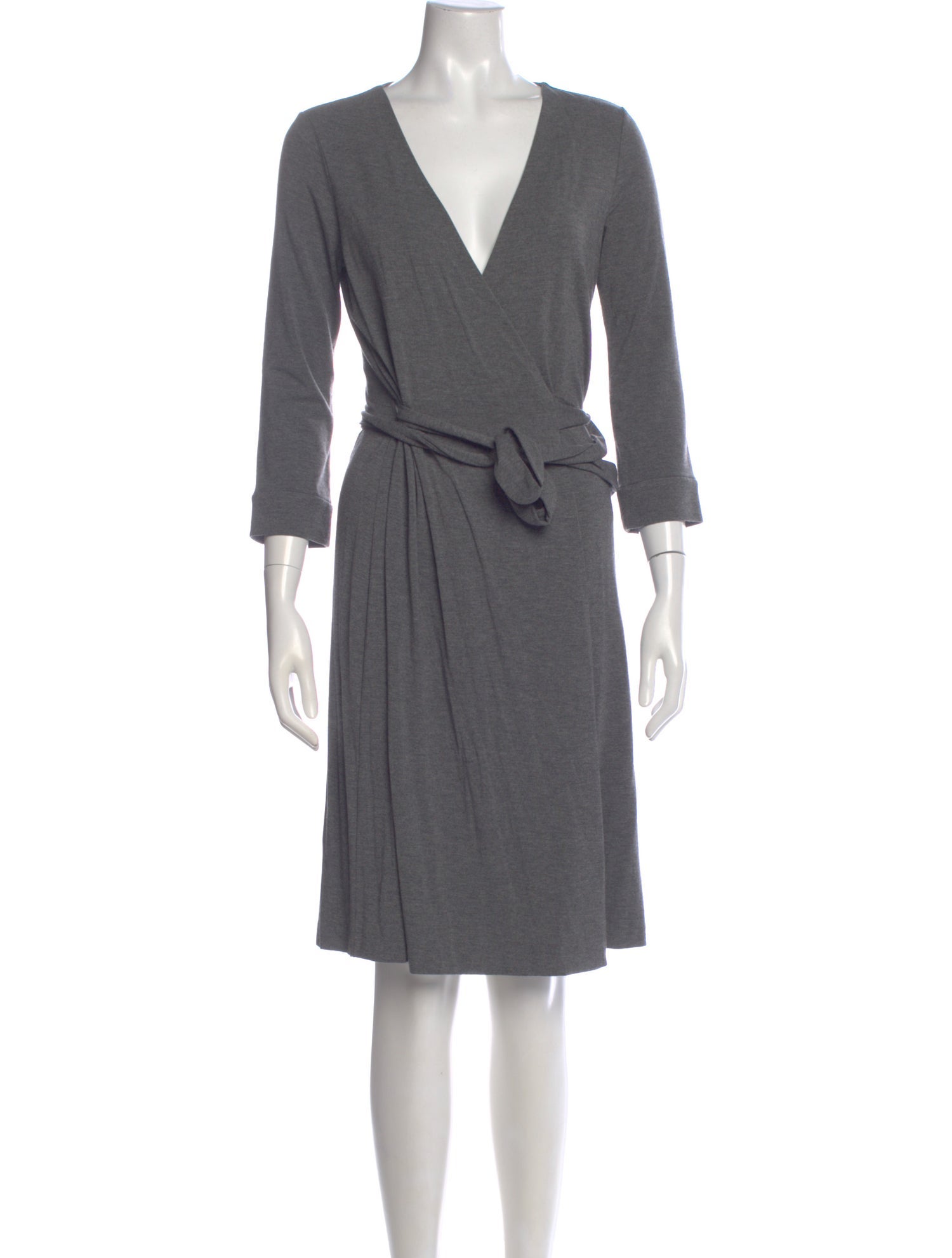 Diane von Furstenberg V-Neck Knee-Length Dress