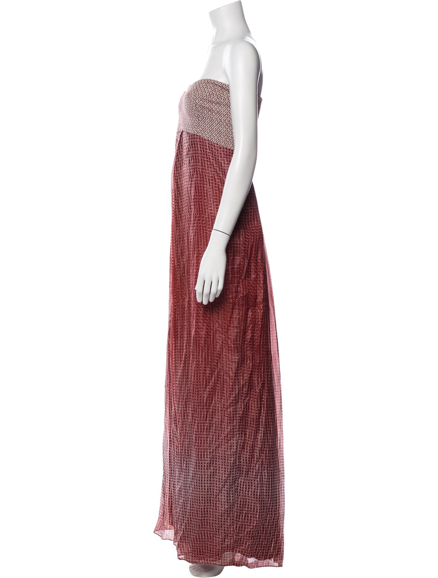 Diane von Furstenberg Printed Long Dress