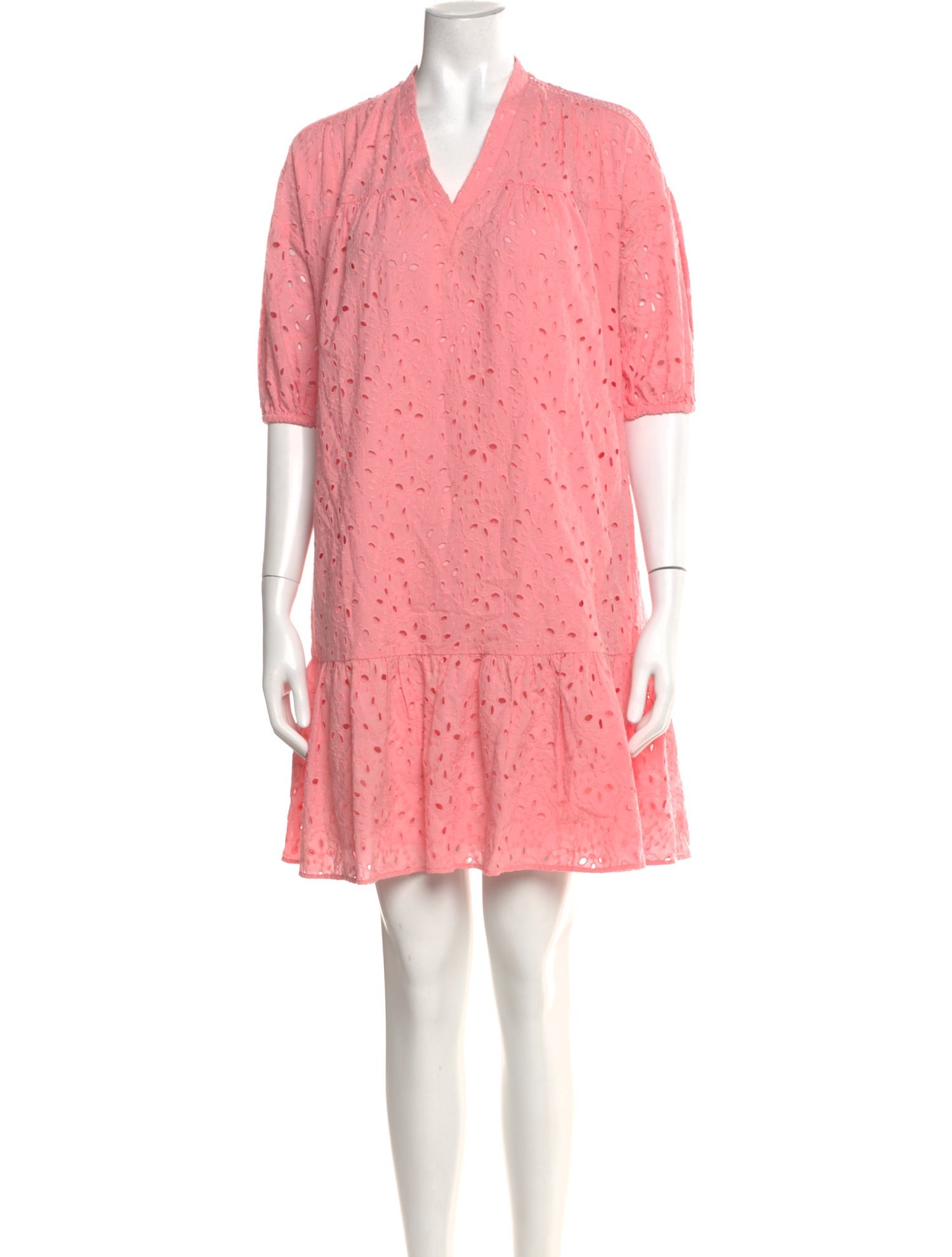 Diane von Furstenberg V-Neck Mini Dress