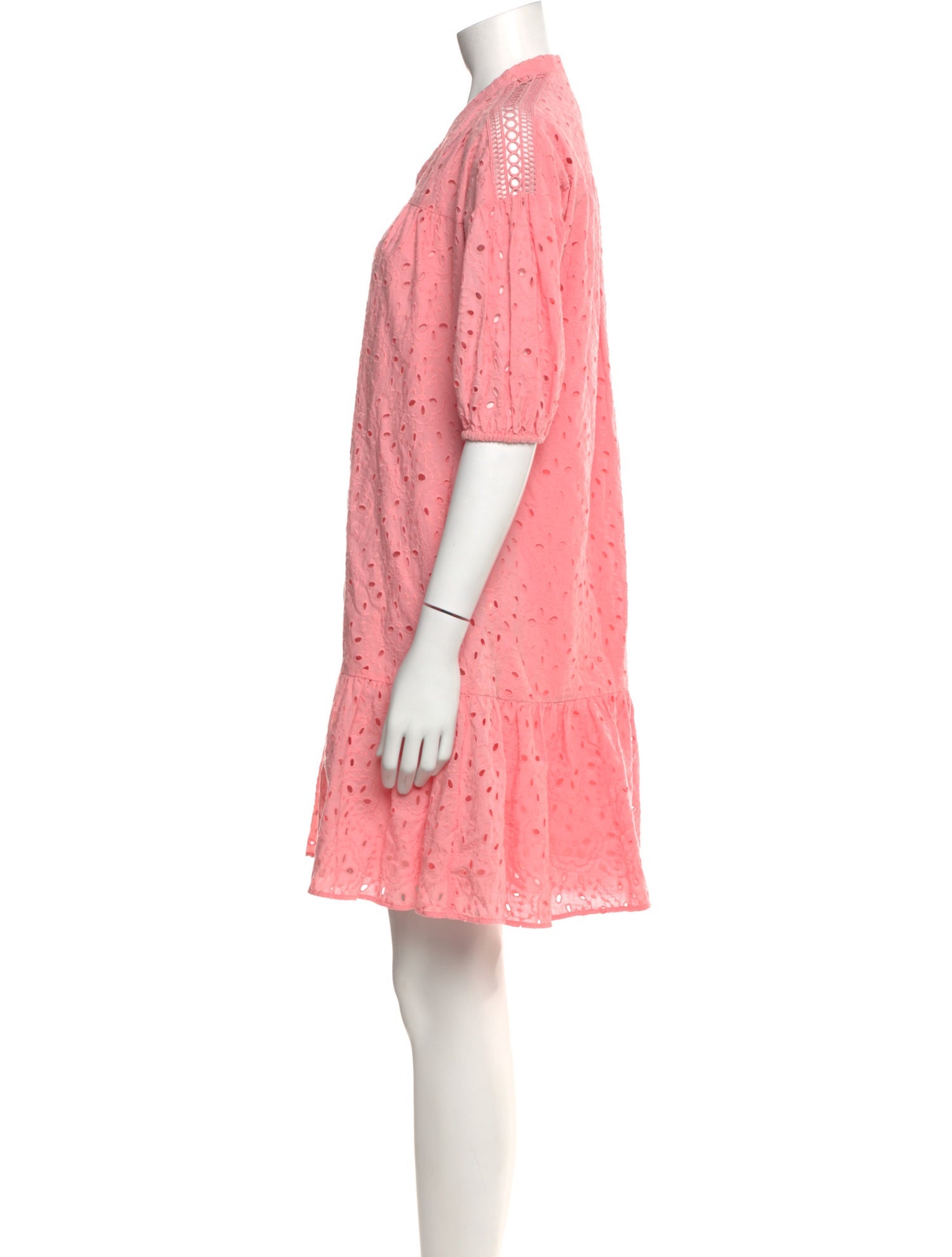 Diane von Furstenberg V-Neck Mini Dress