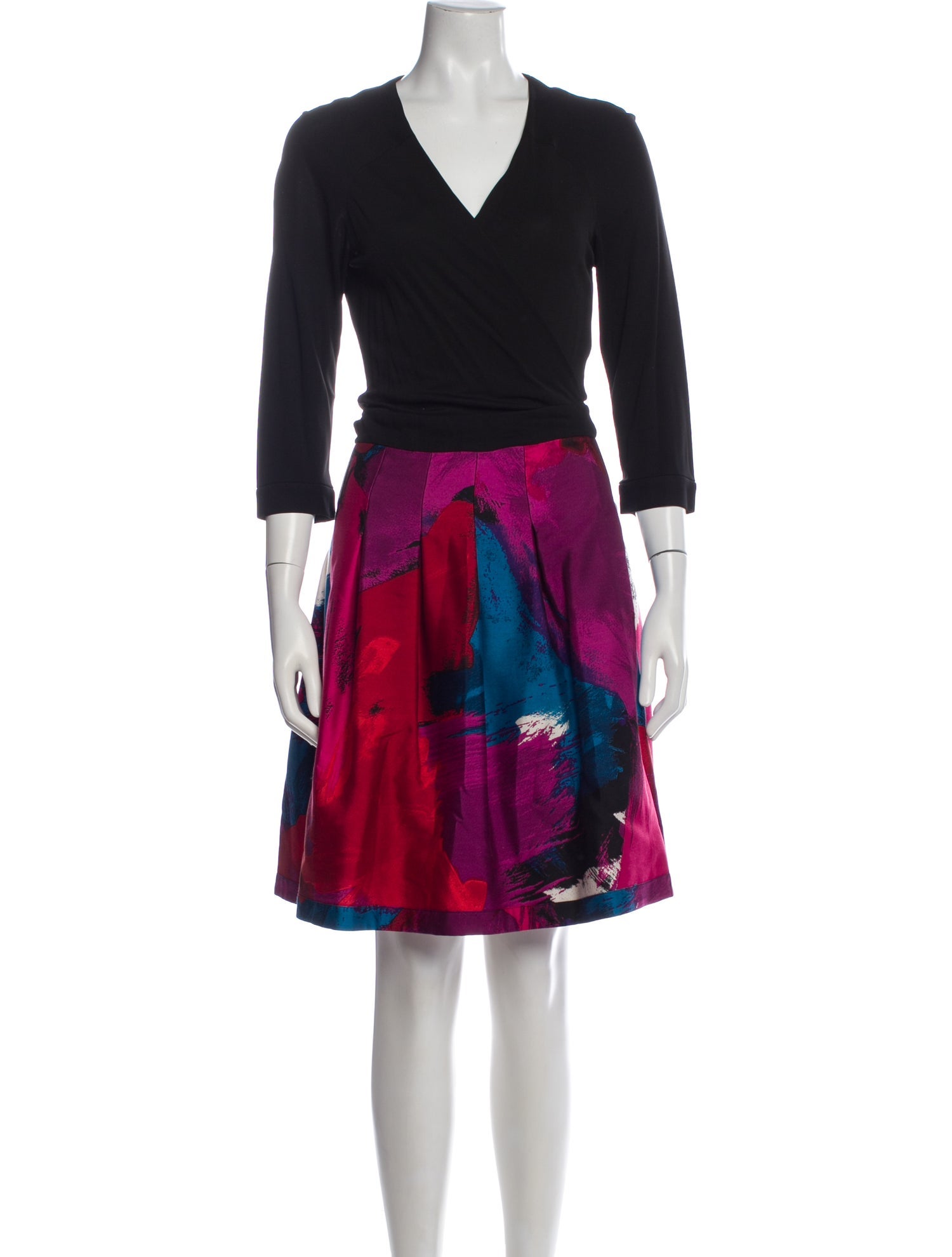 Diane von Furstenberg Wool Knee-Length Dress