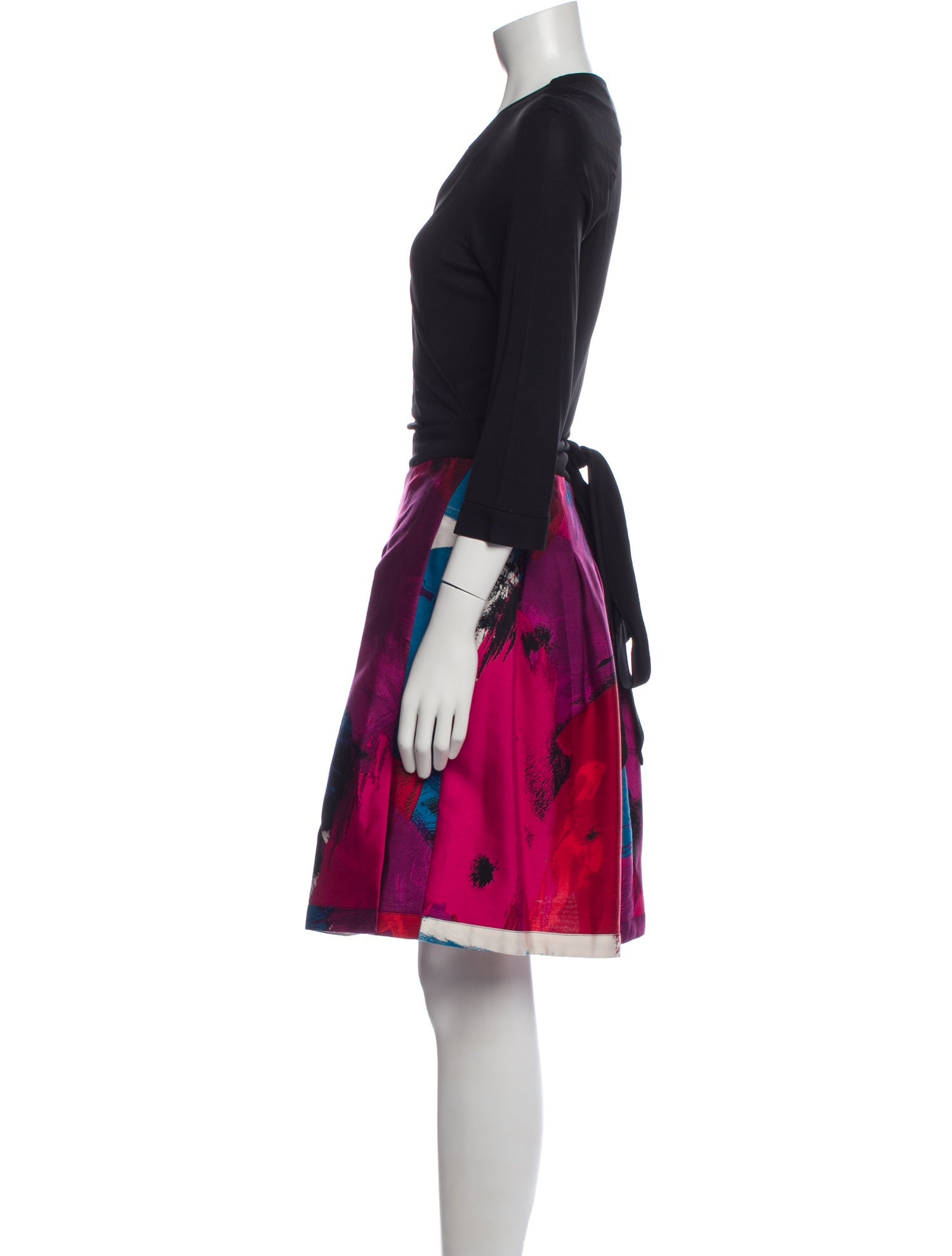 Diane von Furstenberg Wool Knee-Length Dress