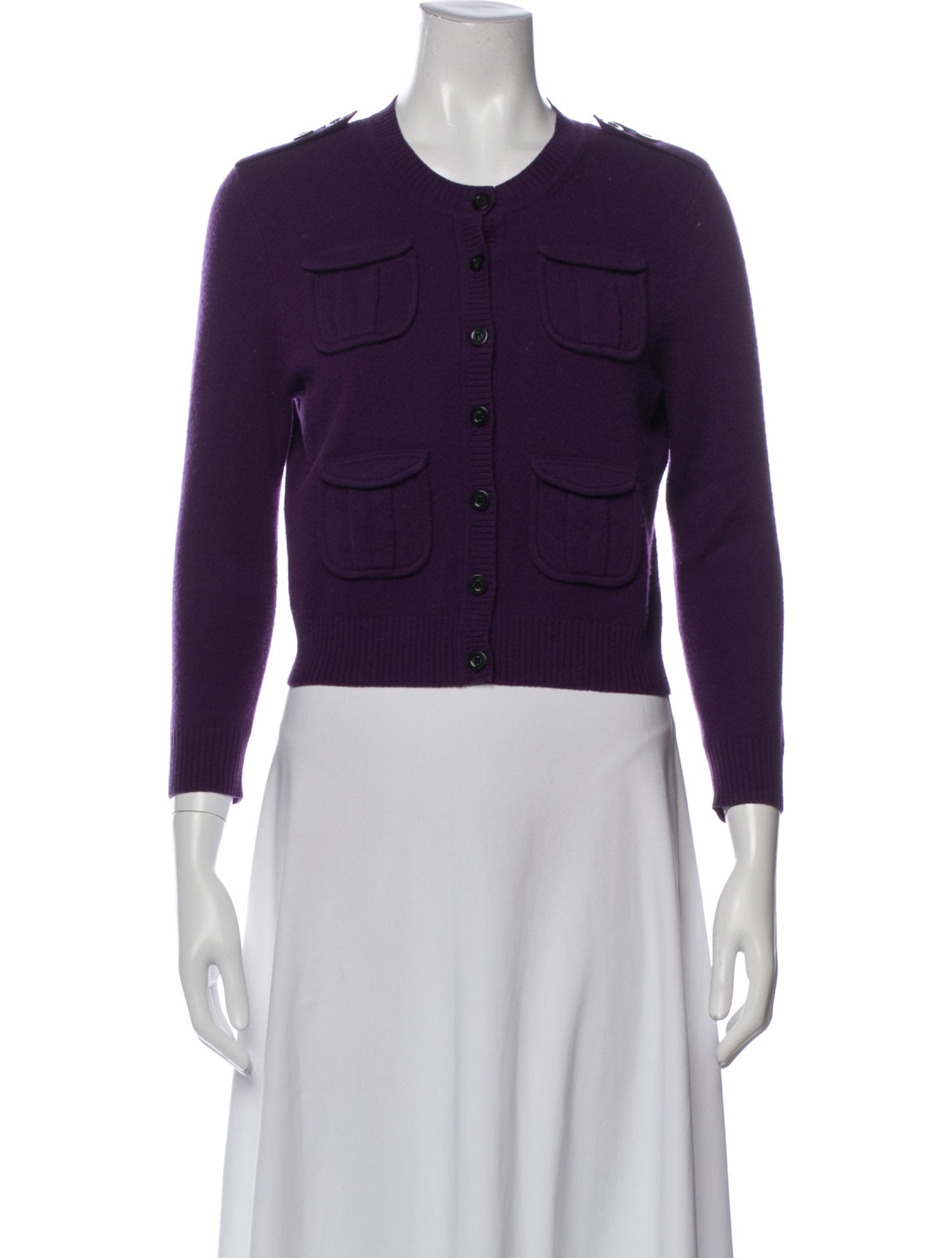 Diane von Furstenberg Wool Crew Neck Sweater