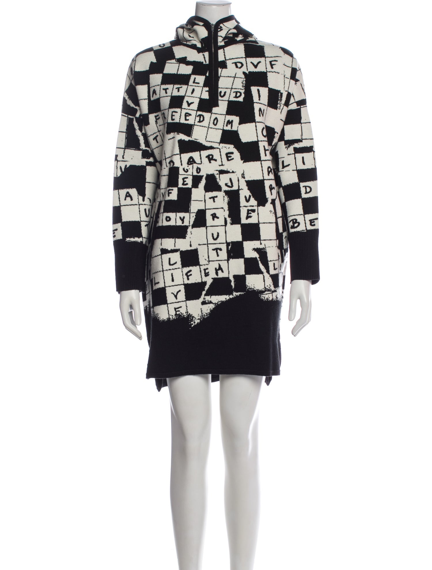Diane von Furstenberg Printed Mini Dress