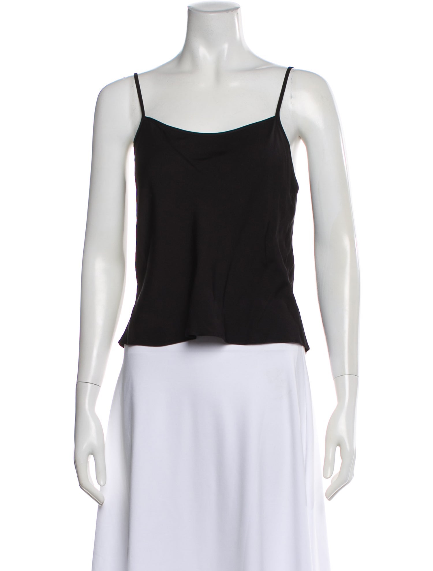 Diane von Furstenberg Silk Scoop Neck Top