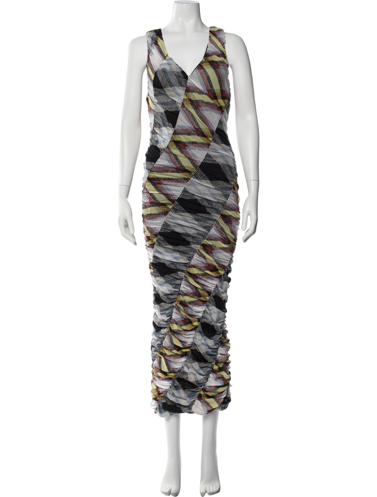Diane von Furstenberg Printed Long Dress