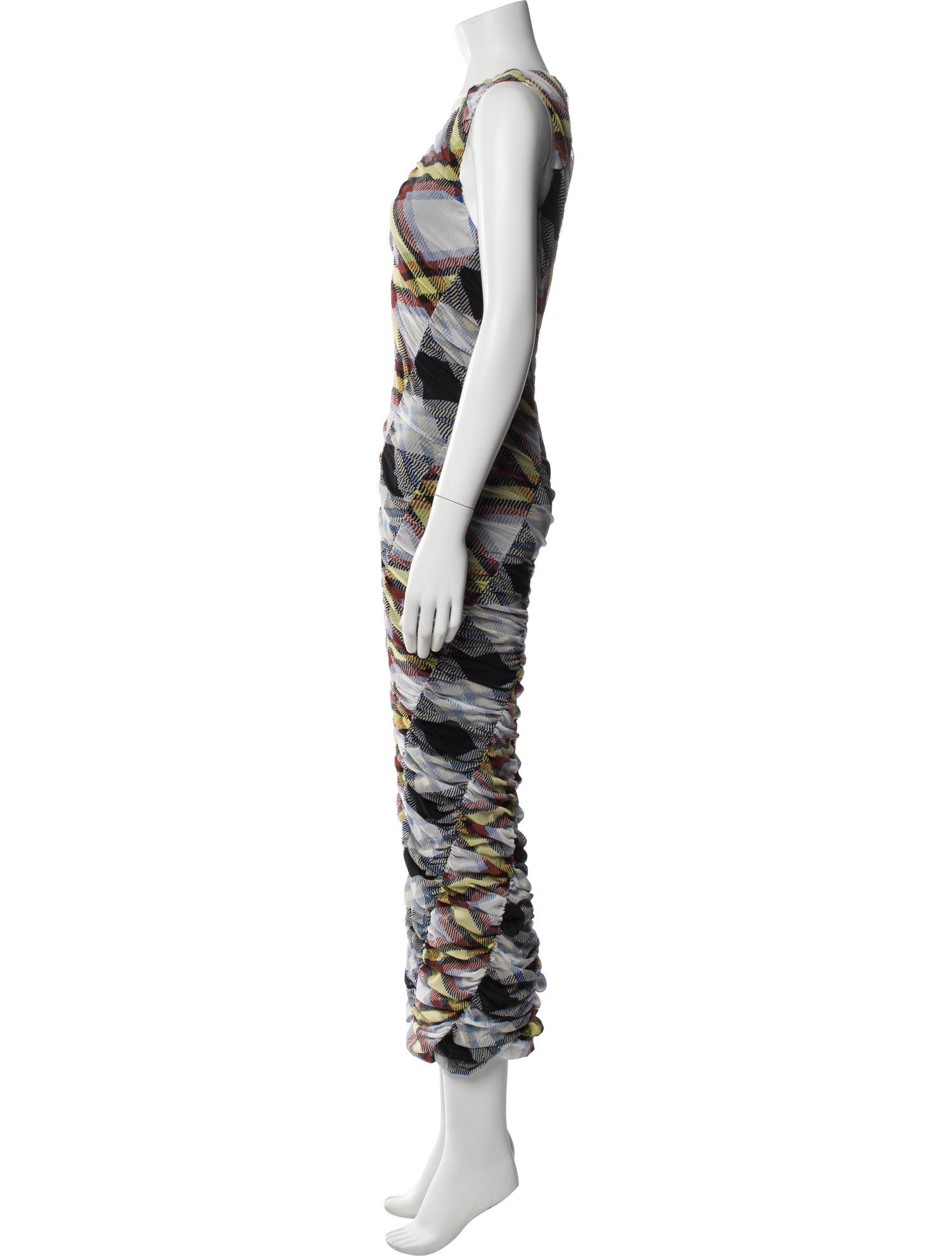 Diane von Furstenberg Printed Long Dress