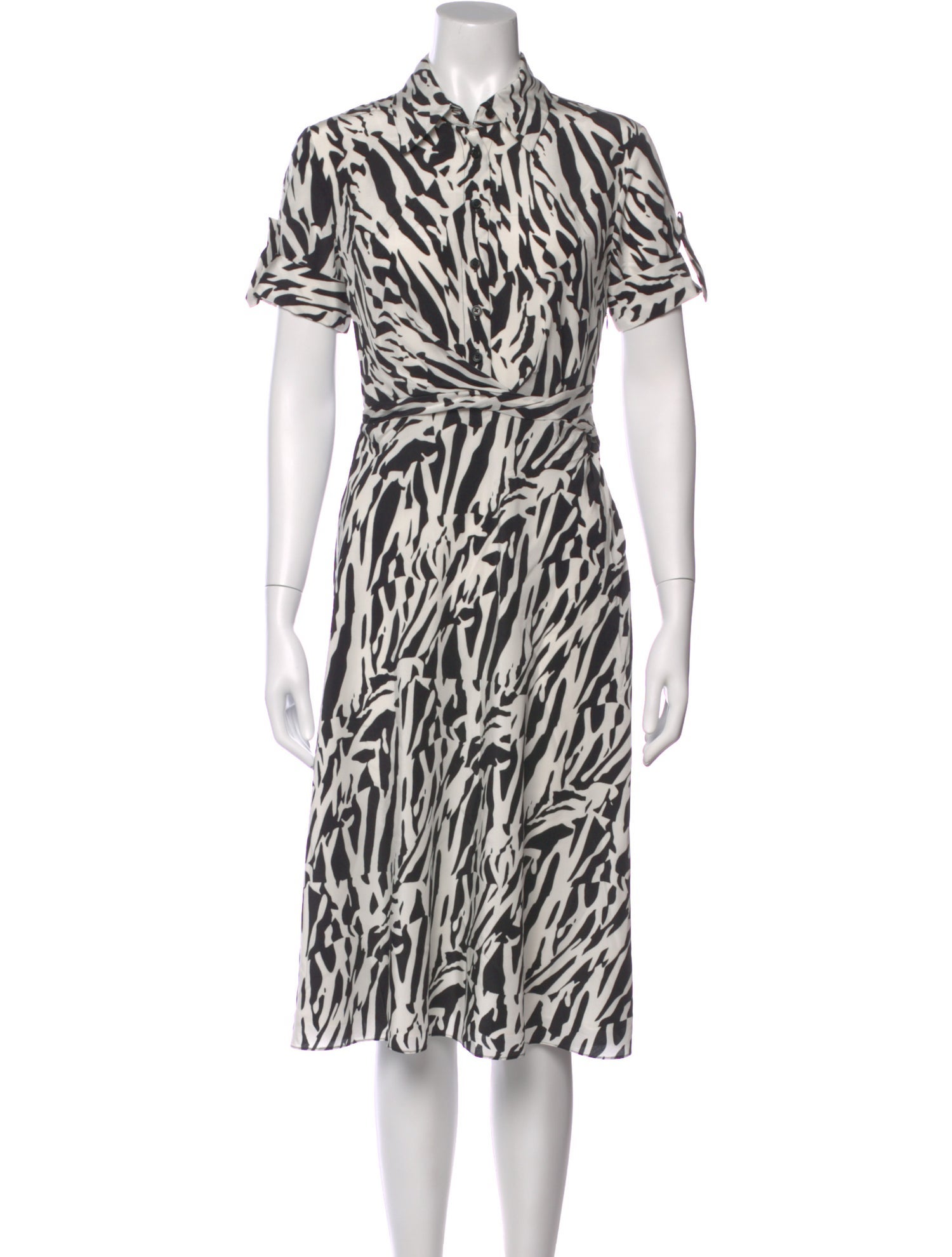 Diane von Furstenberg Silk Midi Length Dress