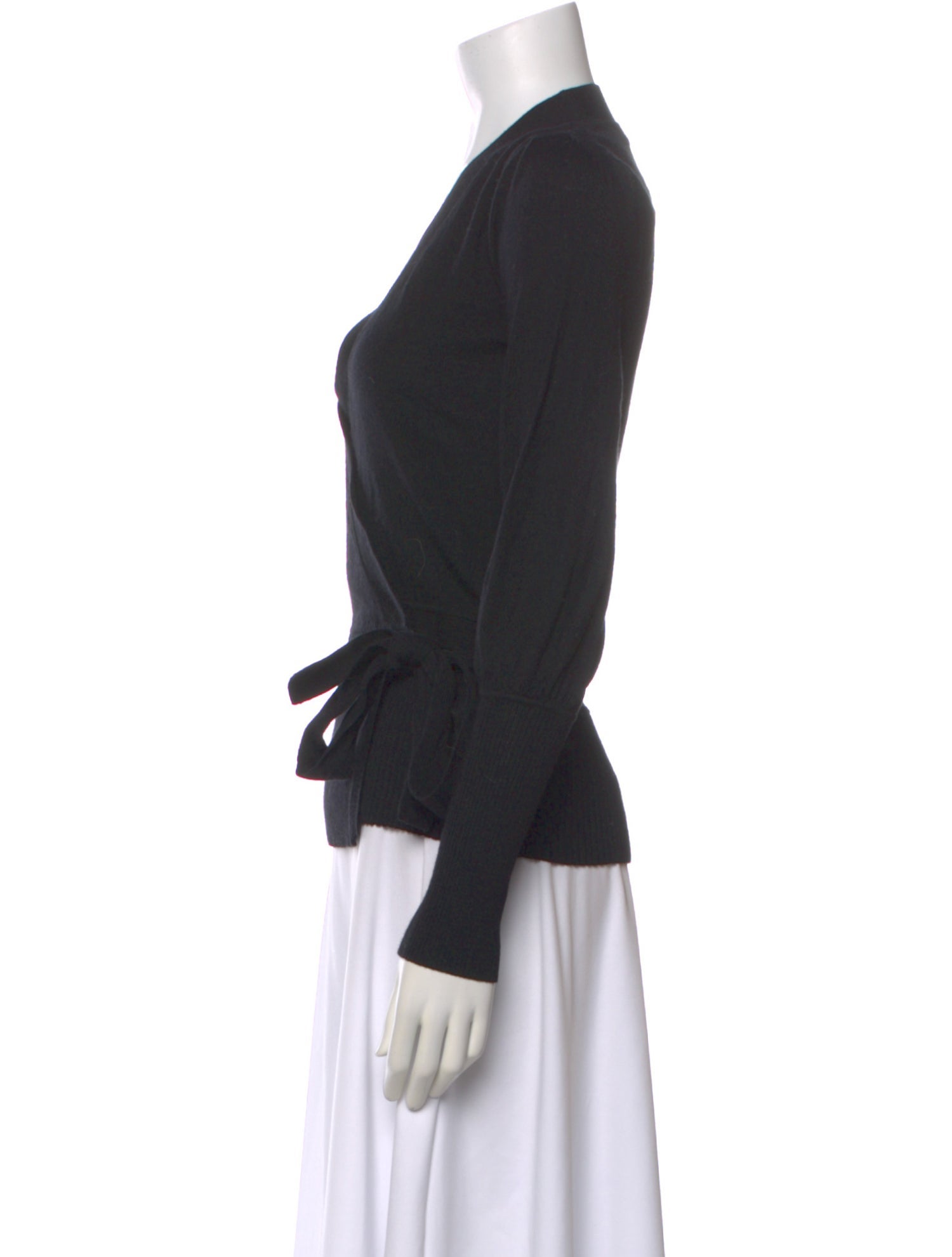 Diane von Furstenberg Merino Wool V-Neck Top