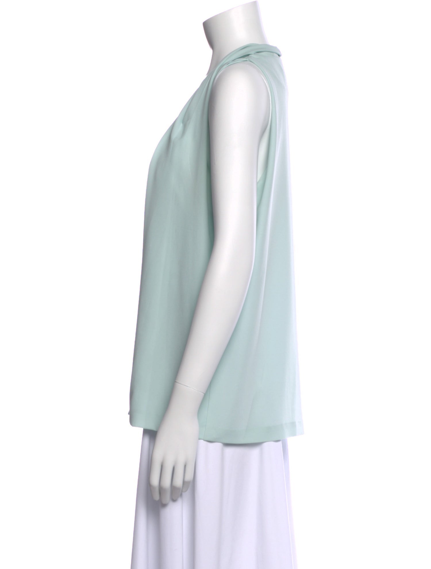 Diane von Furstenberg Halterneck Sleeveless Blouse