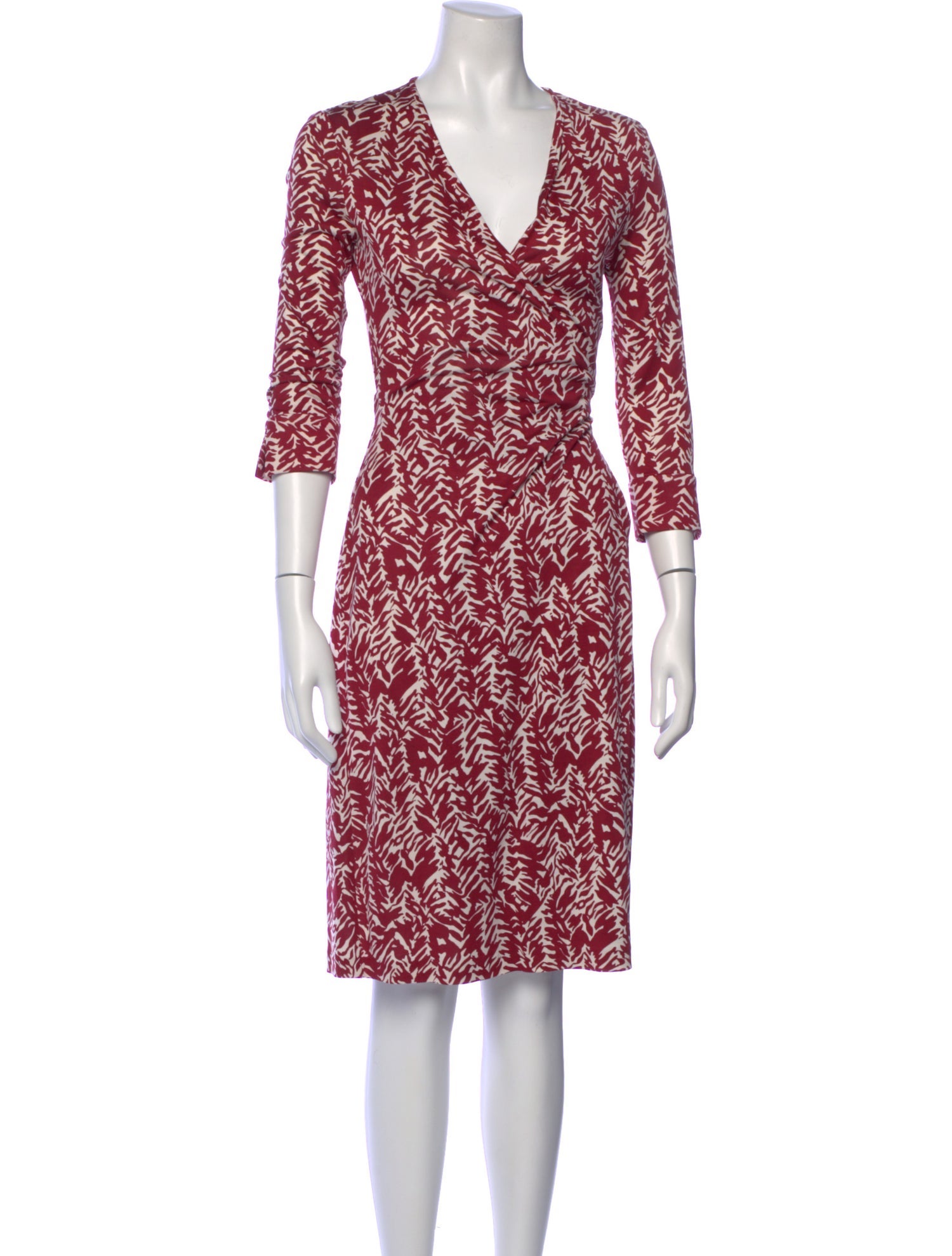 Diane von Furstenberg Silk Knee-Length Dress