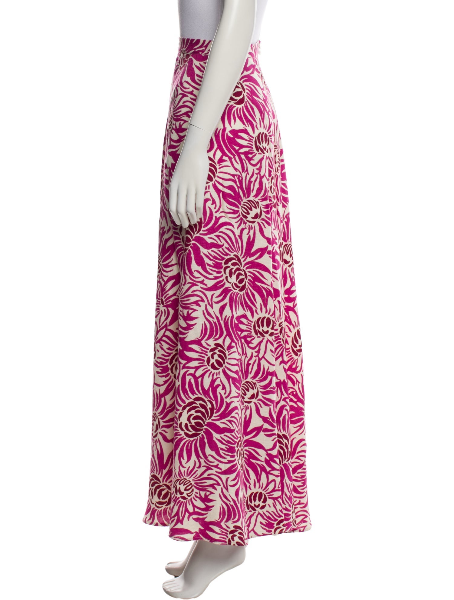 Diane von Furstenberg Printed Long Skirt