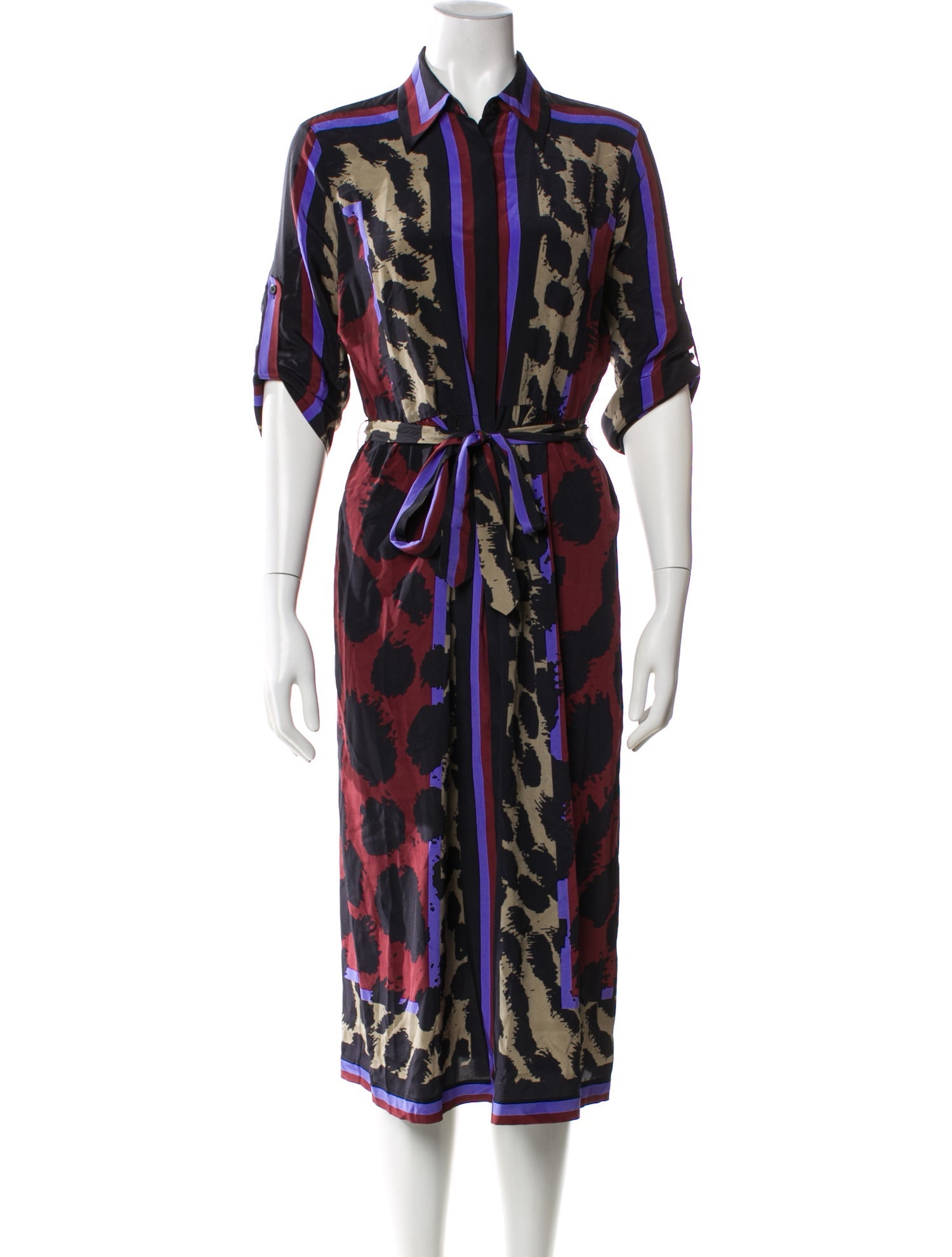 Diane von Furstenberg Silk Midi Length Dress